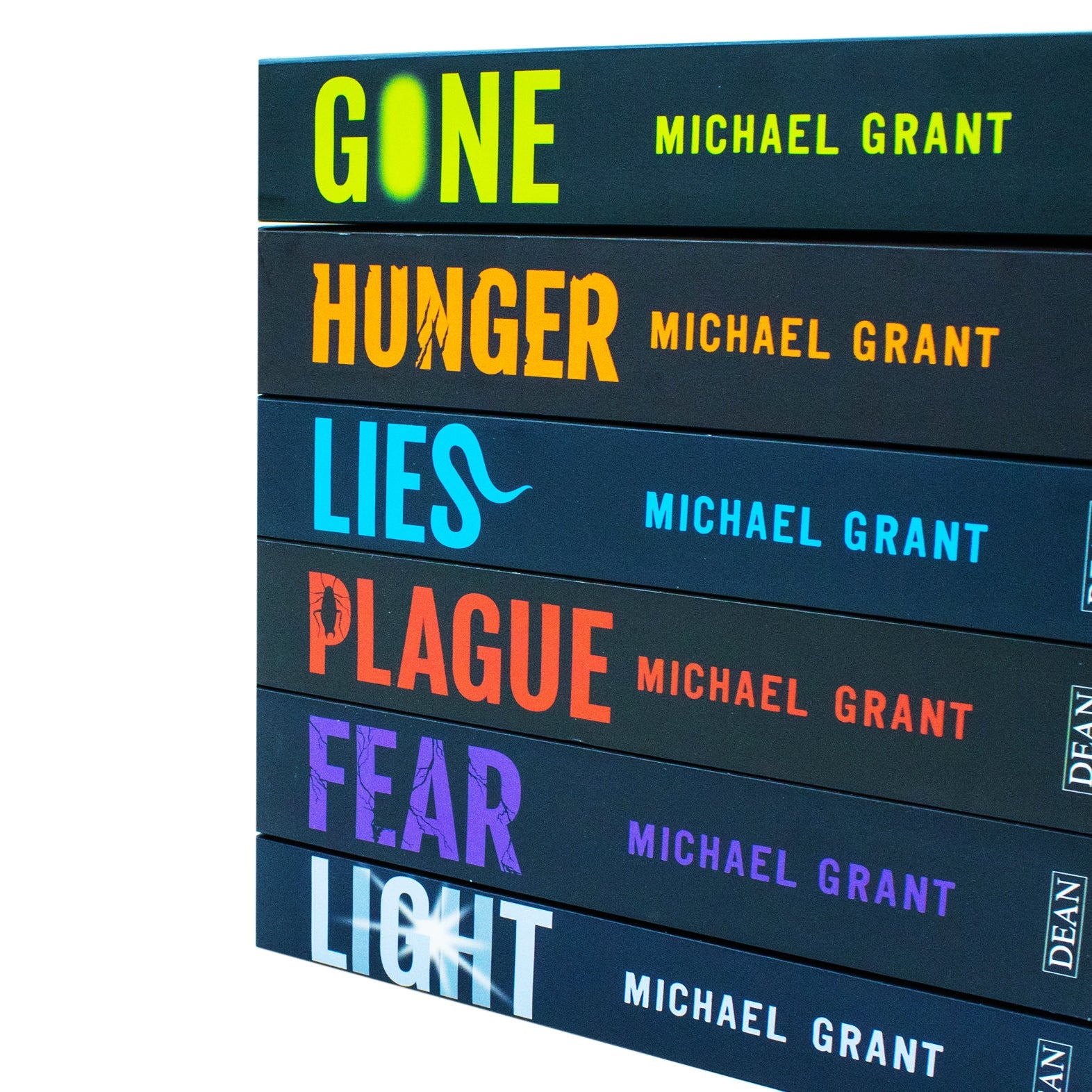 Gone Series 6-Book Collection Set by Michael Grant – Gripping YA Dystopian Science Fiction | Includes Light, Hunger, Lies, Plague & More (Paperback)