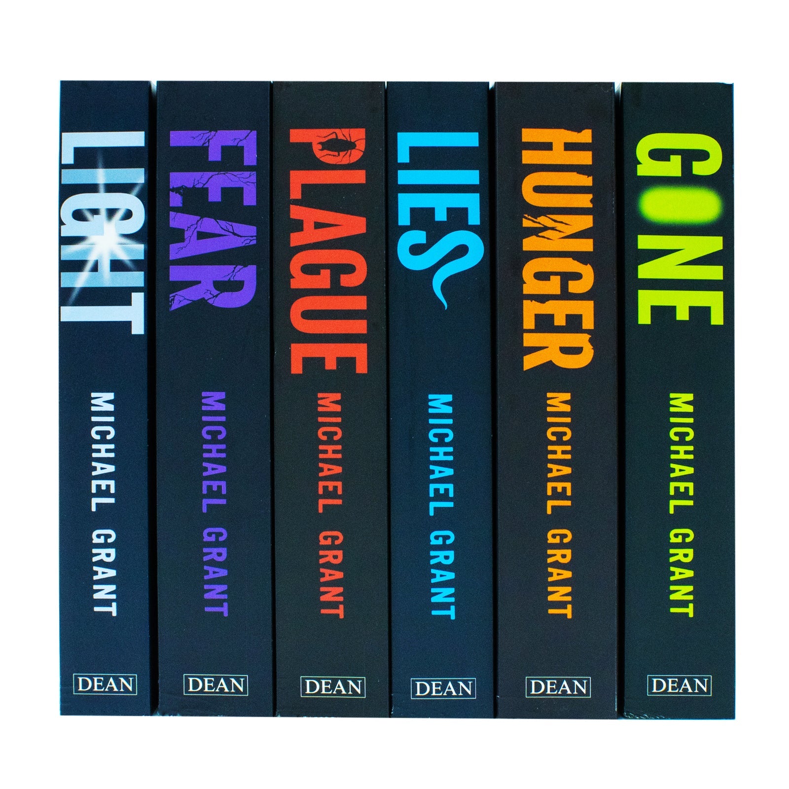 Gone Series 6-Book Collection Set by Michael Grant – Gripping YA Dystopian Science Fiction | Includes Light, Hunger, Lies, Plague & More (Paperback)