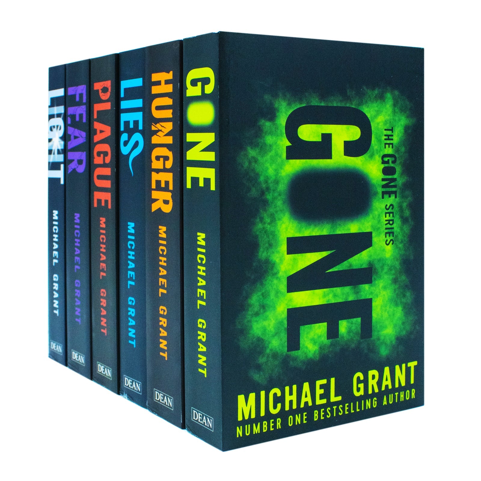 Gone Series 6-Book Collection Set by Michael Grant – Gripping YA Dystopian Science Fiction | Includes Light, Hunger, Lies, Plague & More (Paperback)