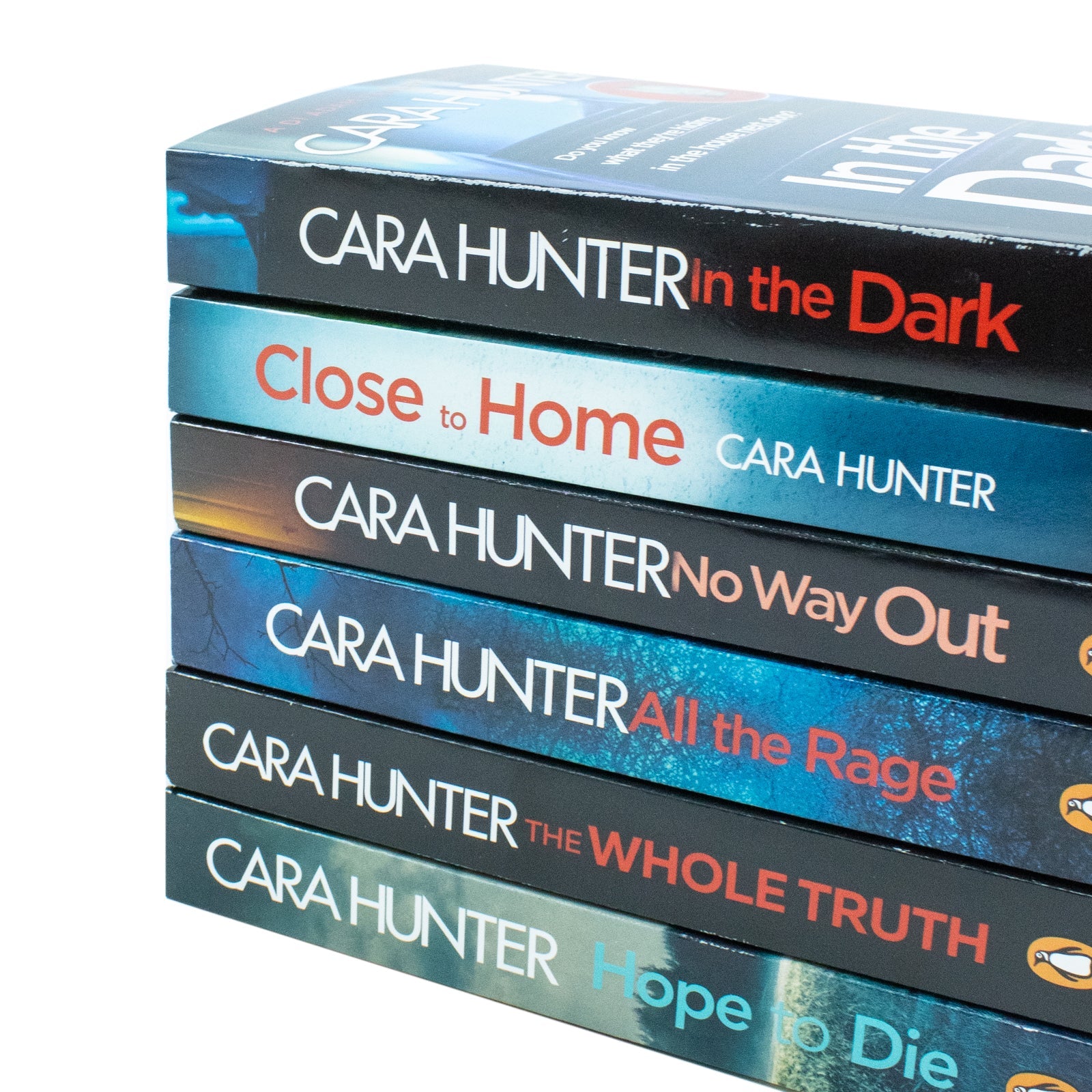 Cara Hunter DI Fawley Series 6 Books Collection Set (All the Rage, In the Dark, Close to Home, No Way Out, The Whole Truth, Hope to Die)