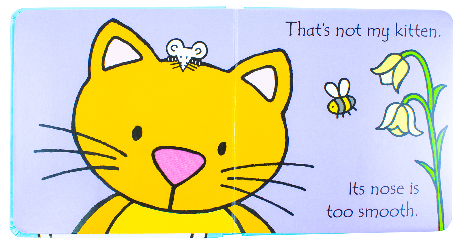 That's Not My Kitten, A Touchy Feely Board Book by Fiona Watt for Interactive Storytime, Perfect for Children Aged 0-5 Years