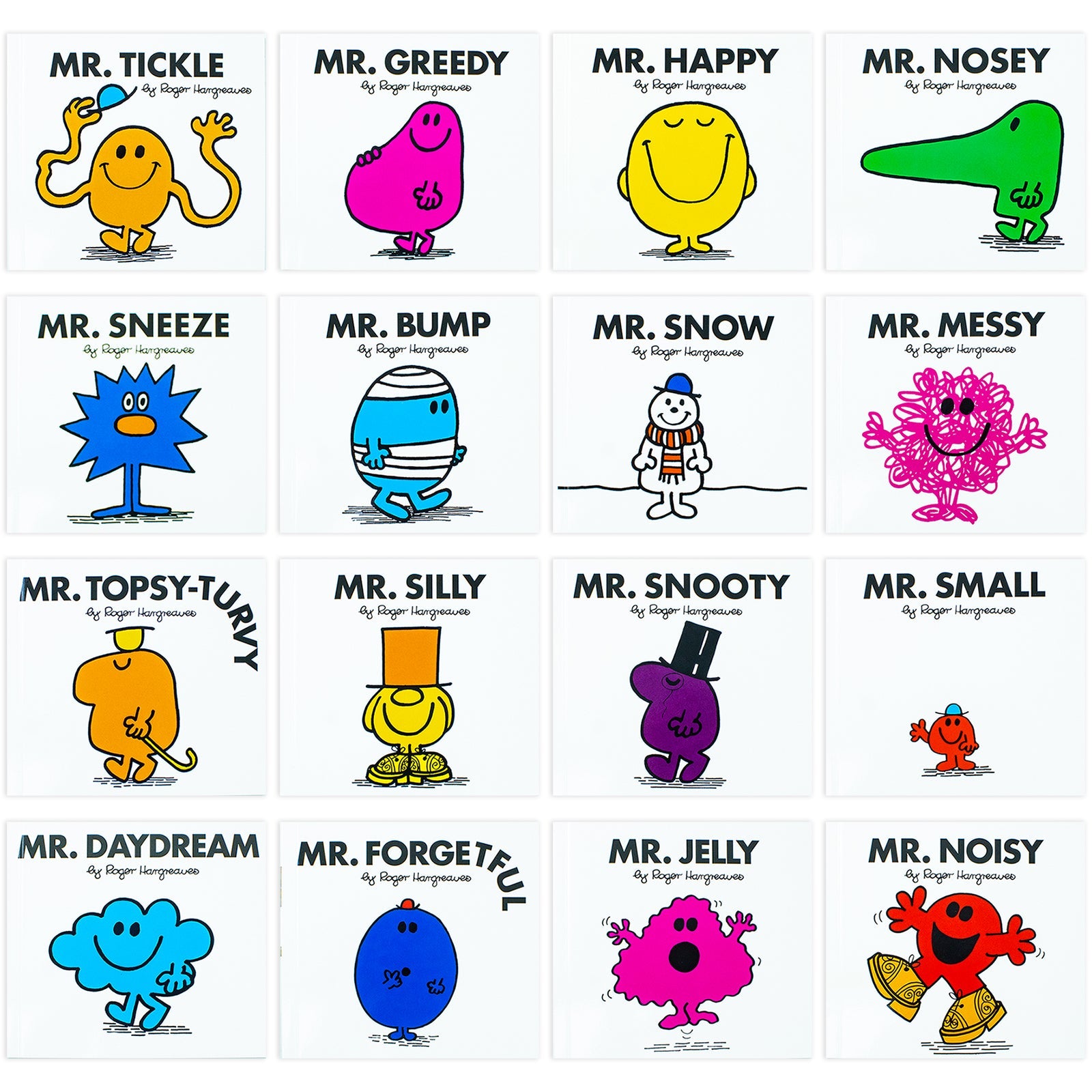 Mr. Men Complete 48 Books Box Set – Classic Children's Storybooks Collection: Fun, Humor, Adventure & Engaging Reading for Young Readers