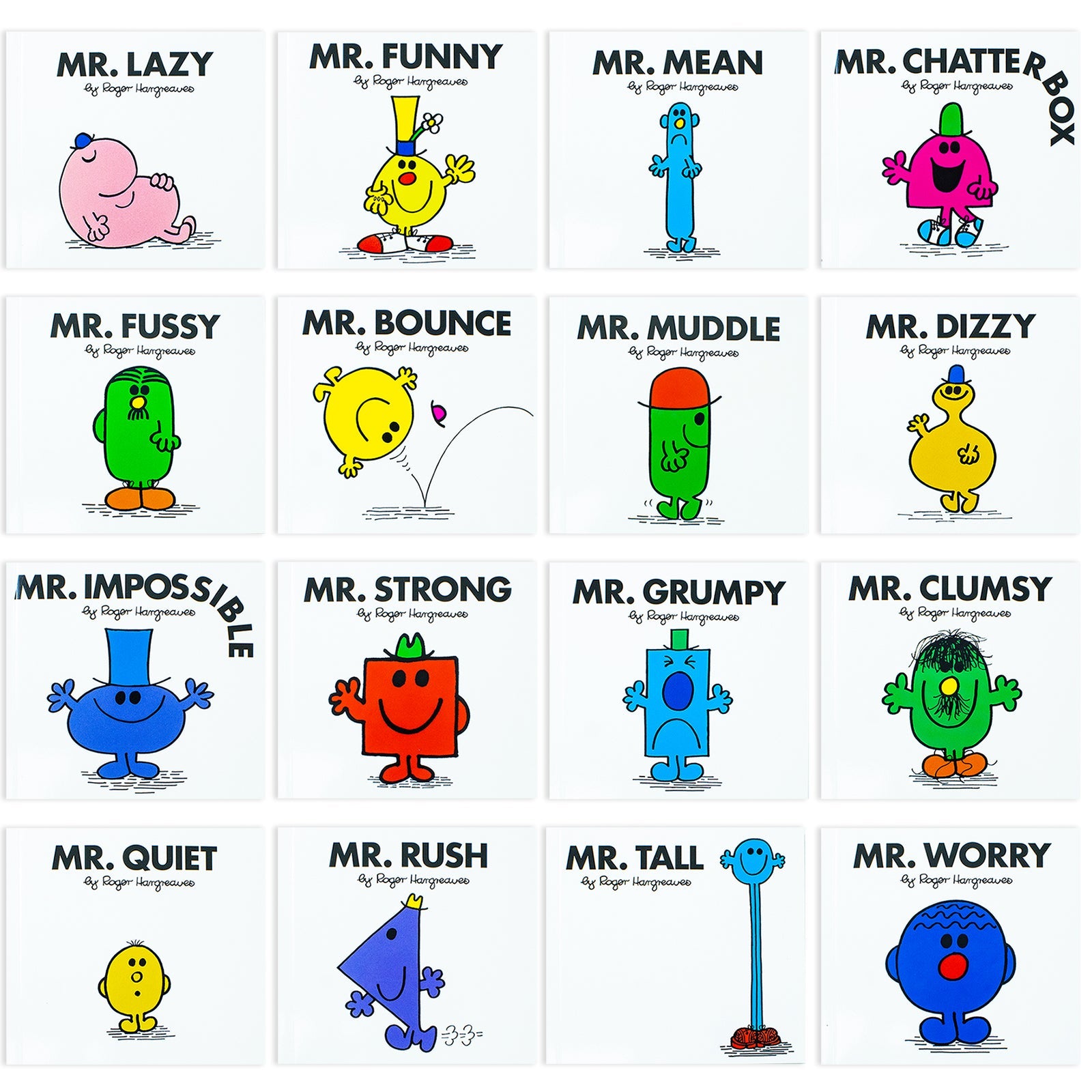 Mr. Men Complete 48 Books Box Set – Classic Children's Storybooks Collection: Fun, Humor, Adventure & Engaging Reading for Young Readers