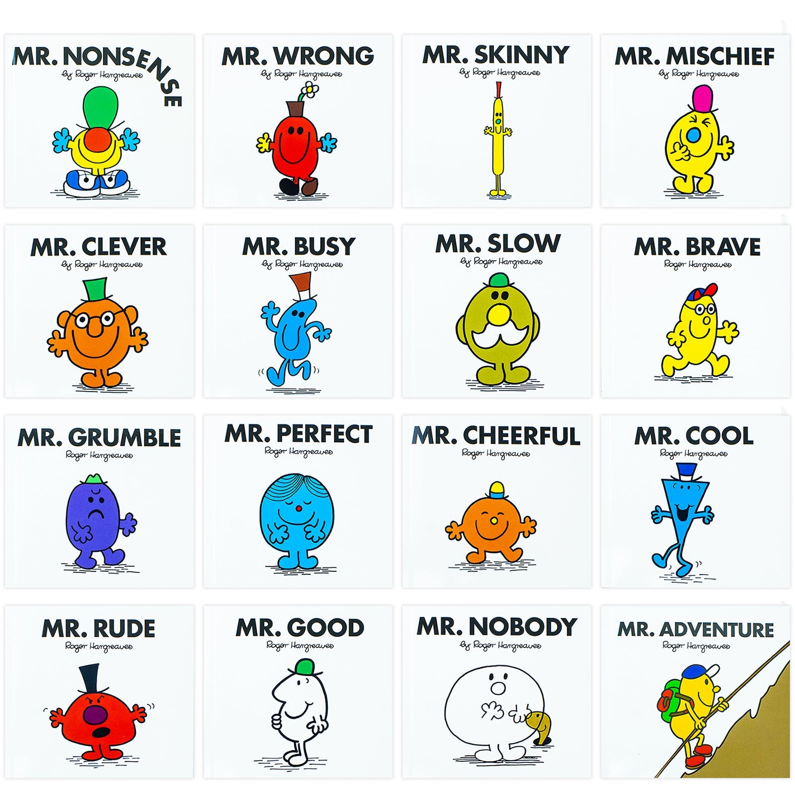 Mr. Men Complete 48 Books Box Set – Classic Children's Storybooks Collection: Fun, Humor, Adventure & Engaging Reading for Young Readers