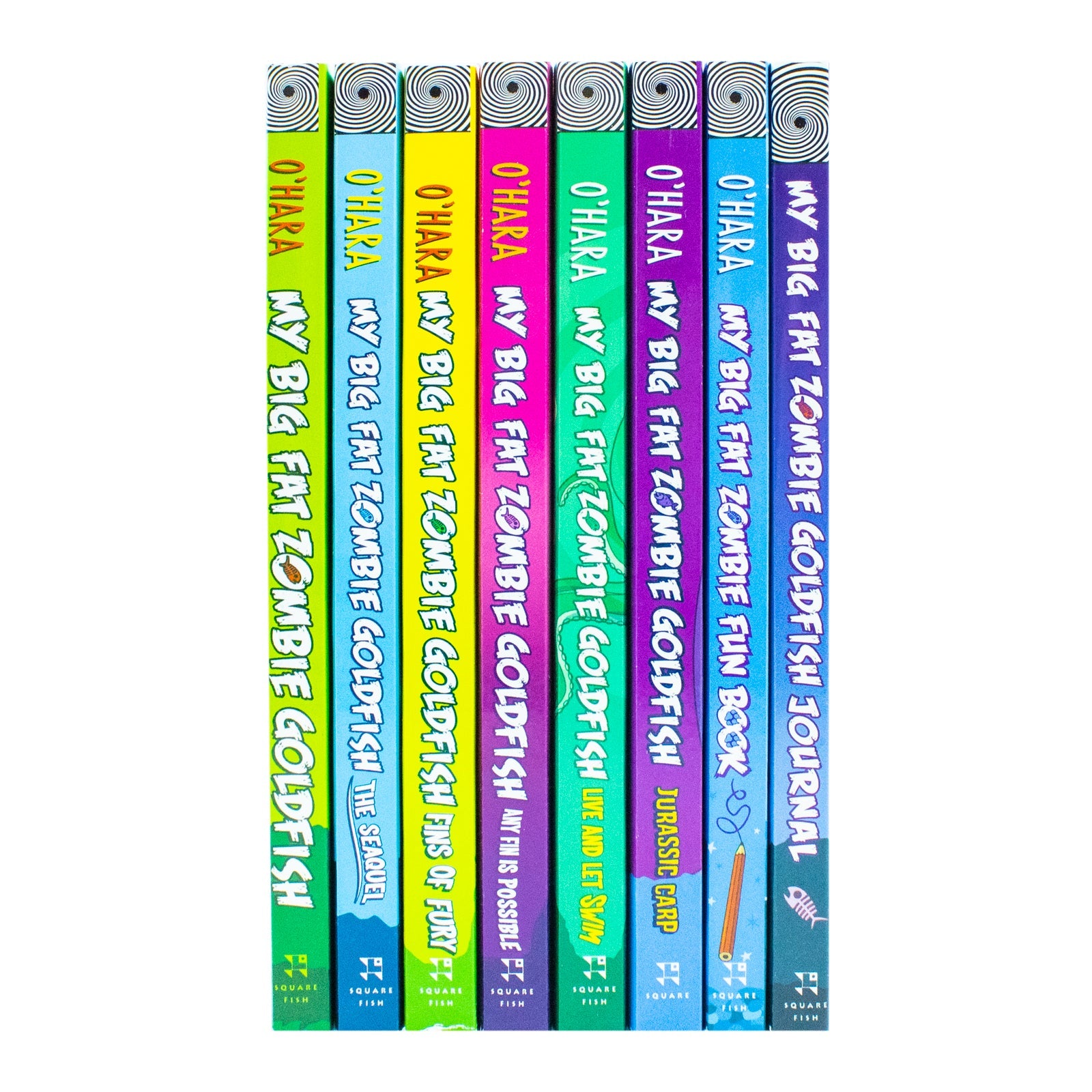 My Big Fat Zombie Goldfish Boxed Set 8 Books Collection by Mo O'Hara