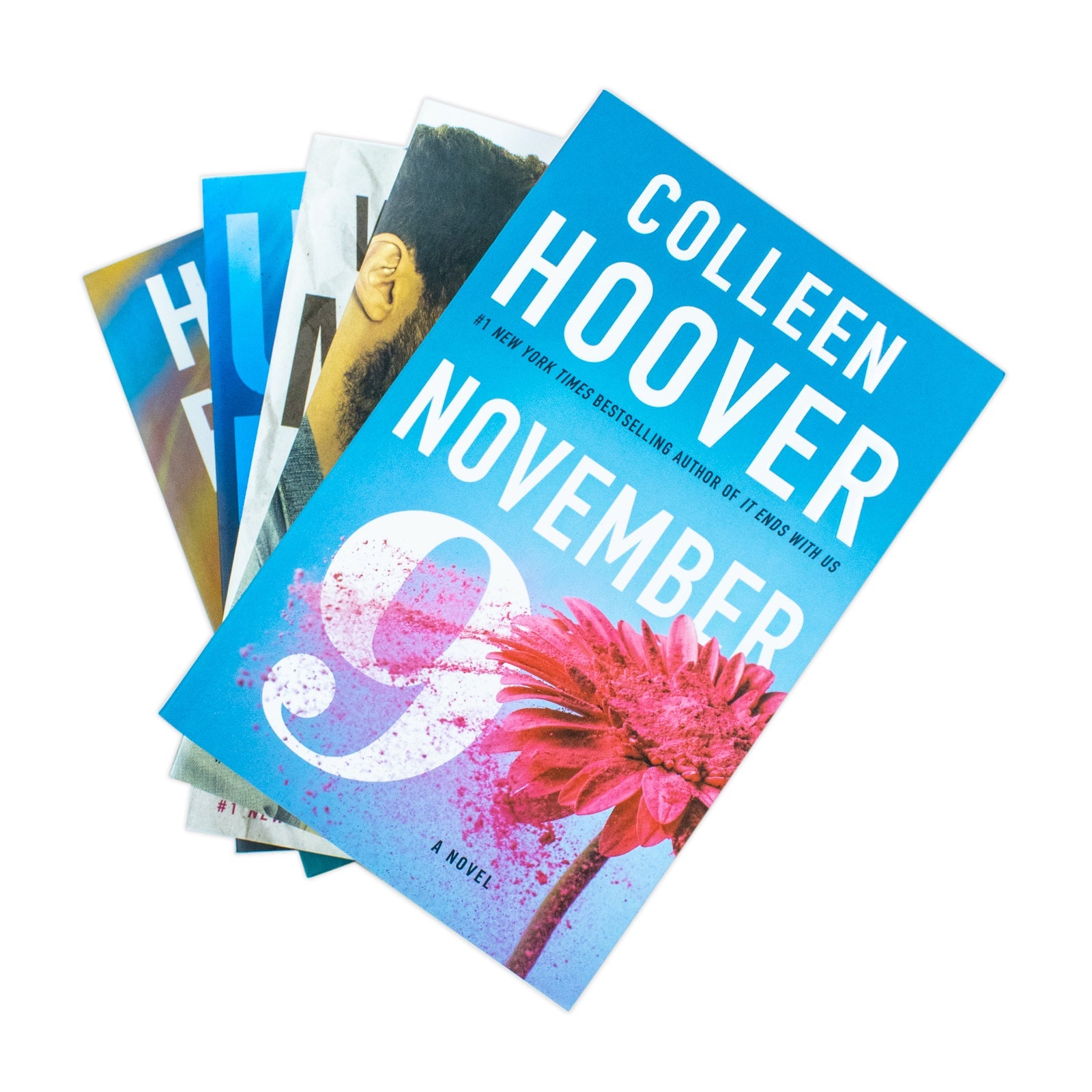 Colleen Hoover 5 Book Set ( Ugly Love, November 9, Confess, Without Merit, Heart Bones )