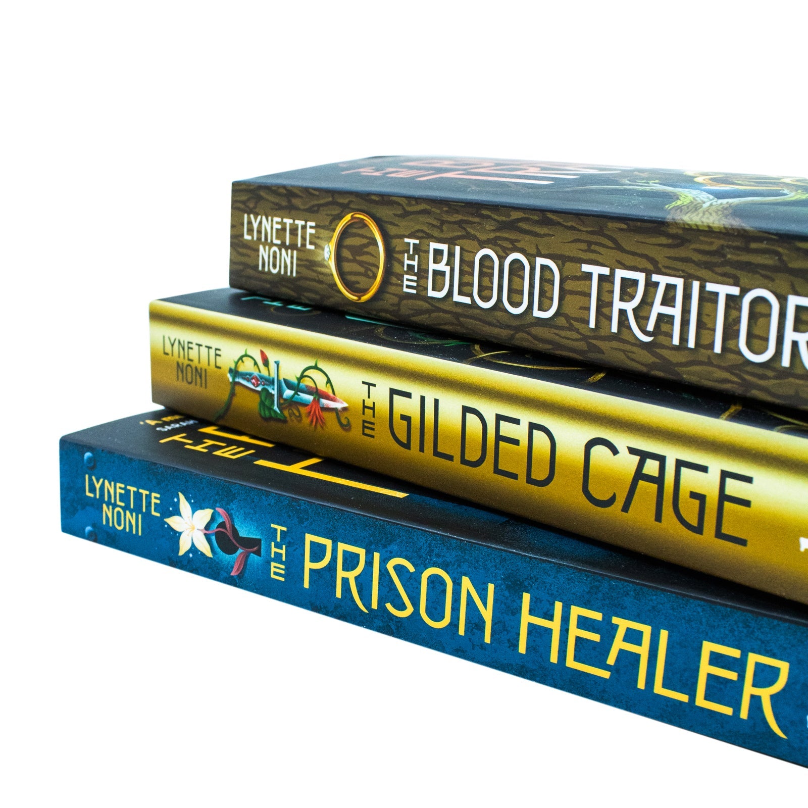 The Prison Healer Series 3 Books Collection Set By Lynette Noni (The Prison Healer, The Gilded Cage, The Blood Traitor)