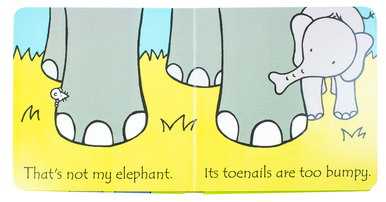 That's Not My Elephant (Usborne Touchy-Feely Board Books), F. Watt, R. Wells