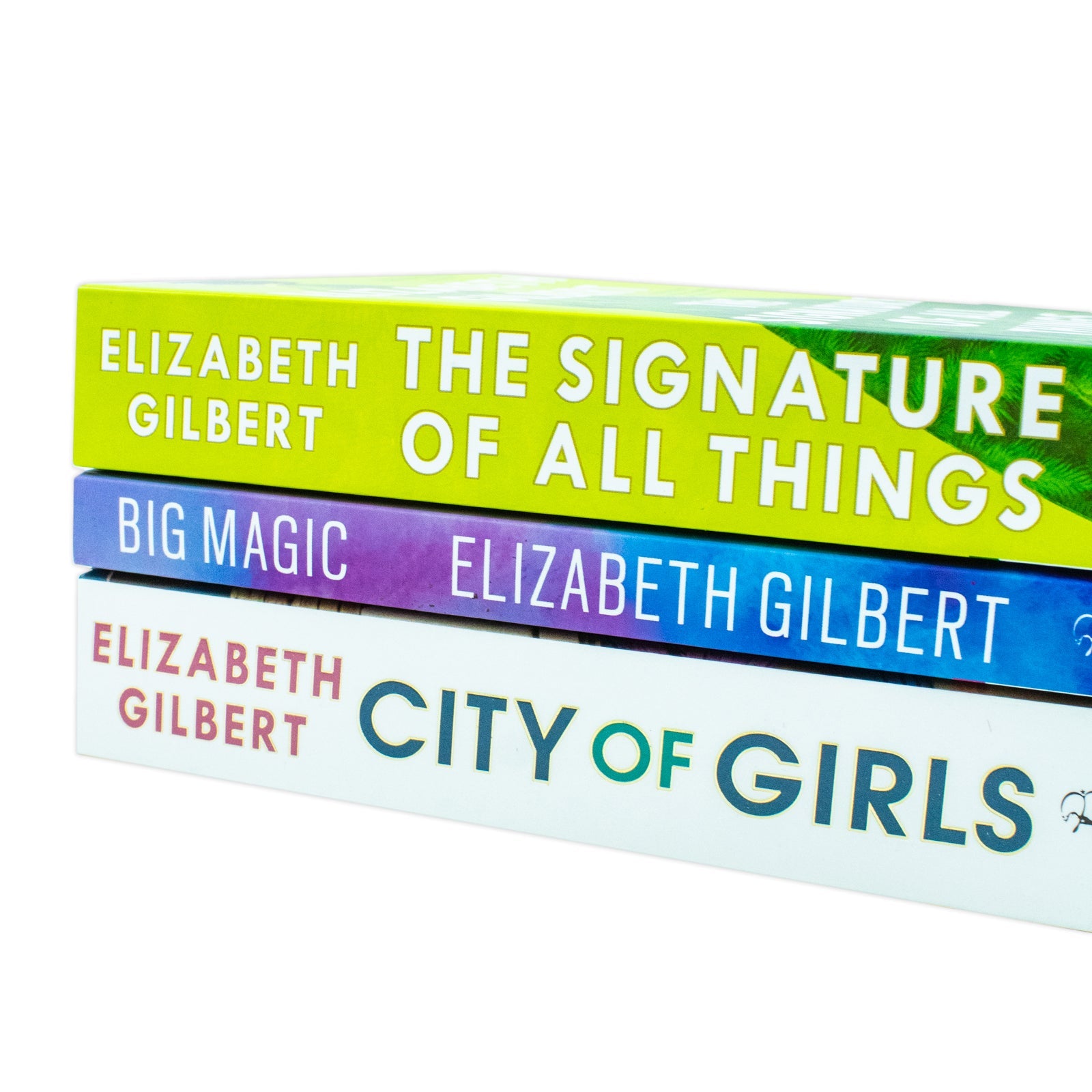 Elizabeth Gilbert 3 Book Set (Big Magic, The Signature Of All Thing, City Og Girls)