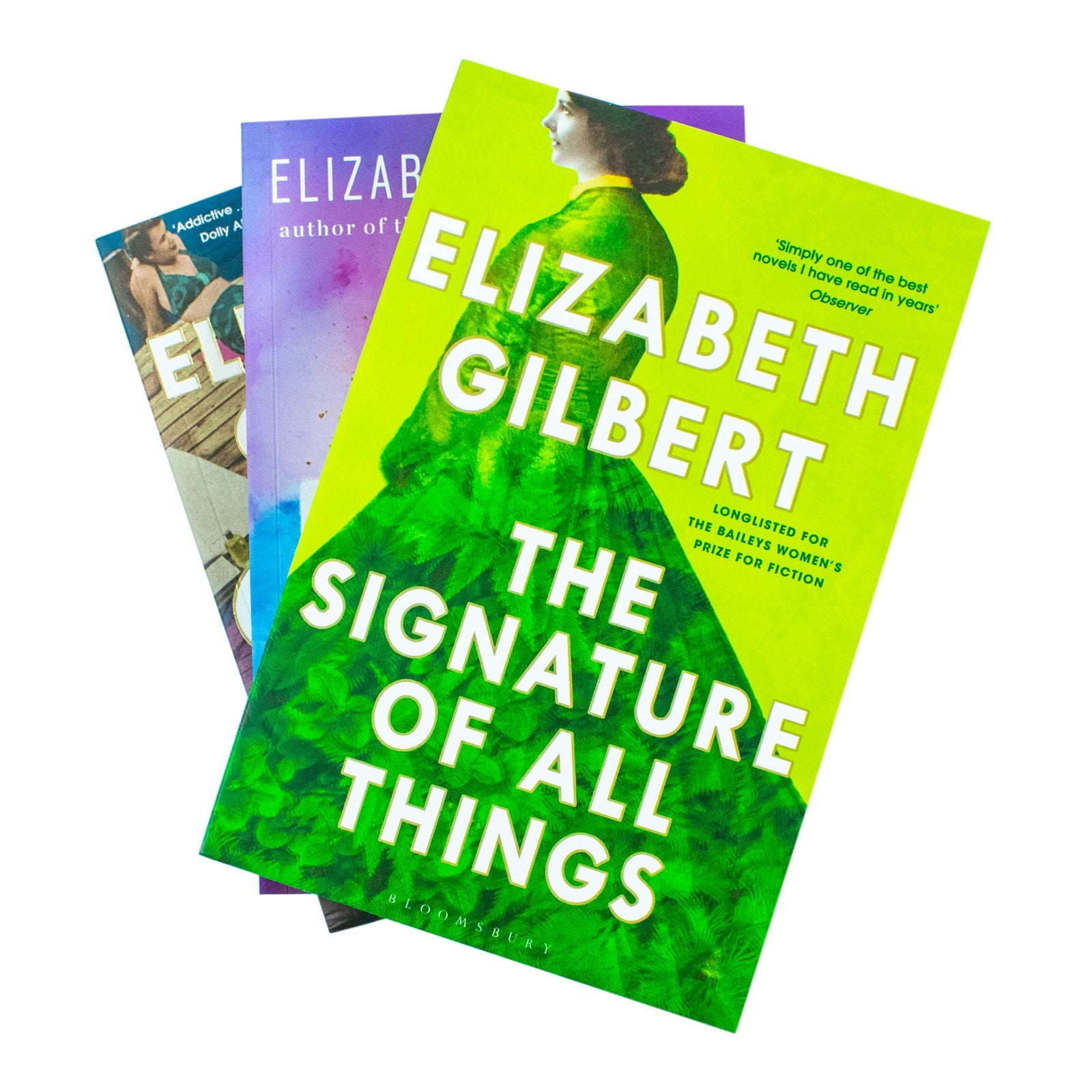 Elizabeth Gilbert 3 Book Set (Big Magic, The Signature Of All Thing, City Og Girls)