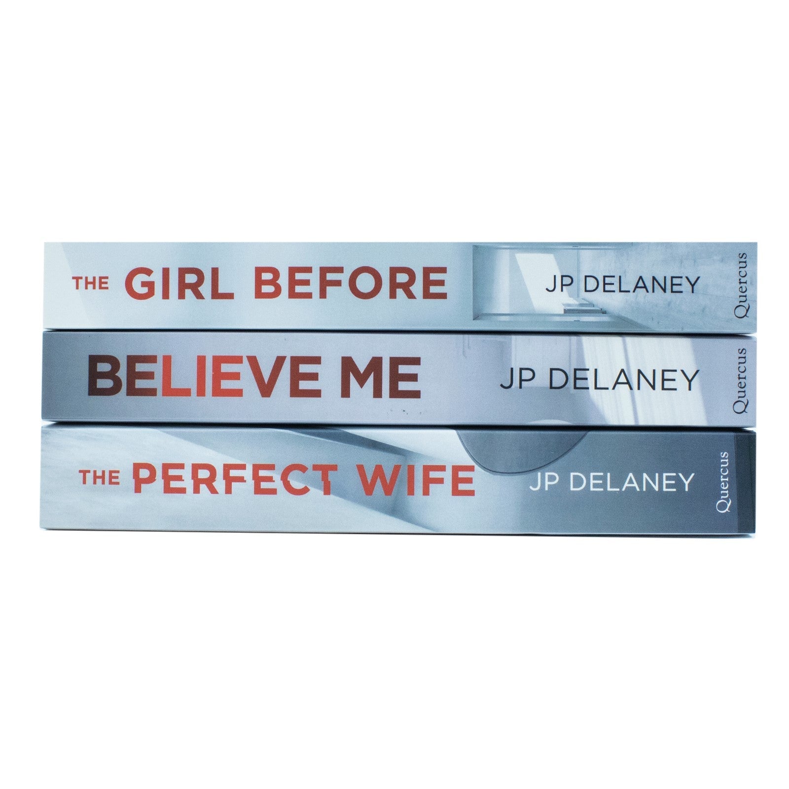 JP Delaney 3 Paperback Books Collection Set: The Girl Before, Believe Me & The Perfect Wife - Thrilling Fiction Novels for Mystery & Suspense Lovers