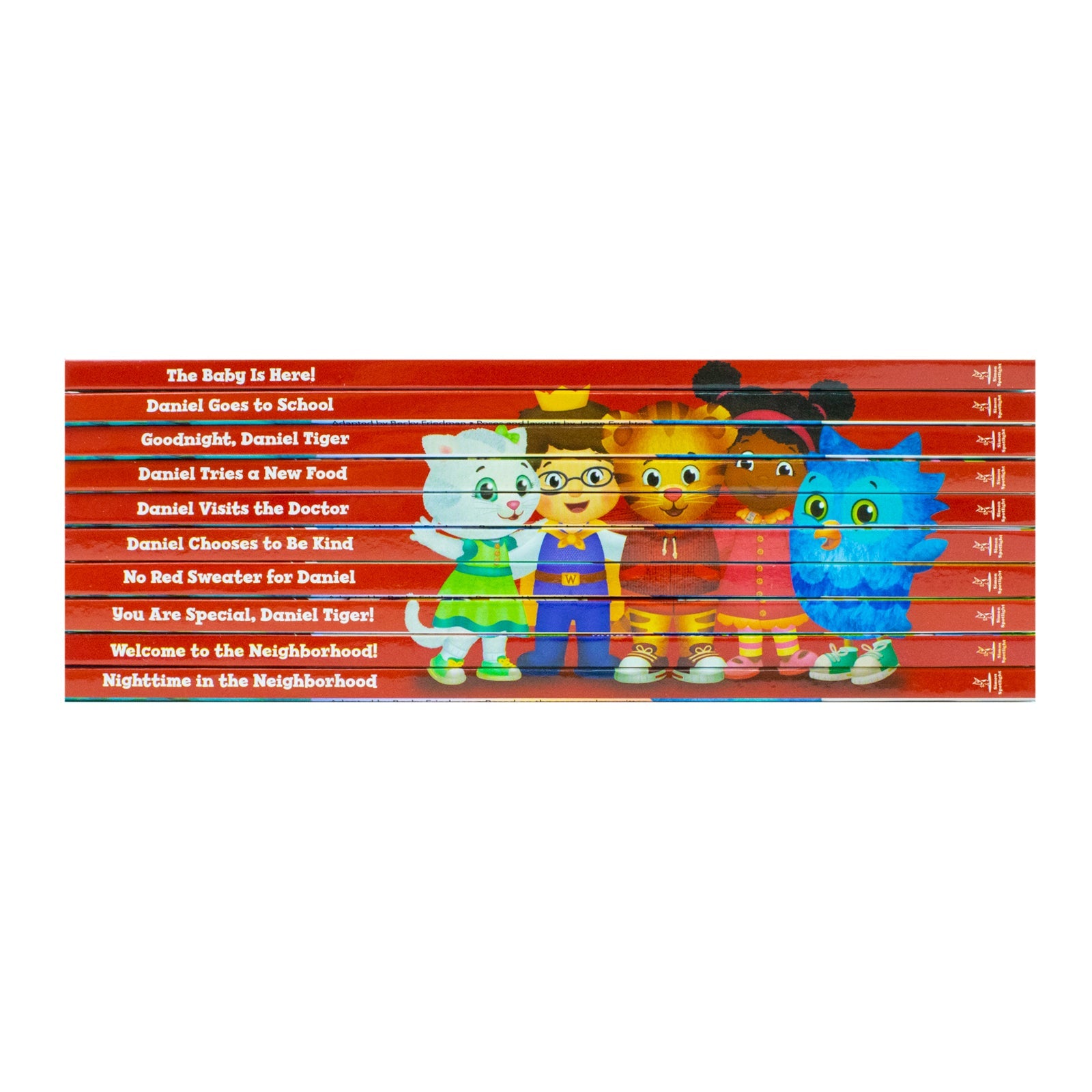 Daniel Tiger's Story Box - 10 Great Storybooks Inside! (Includes 30 Stickers)