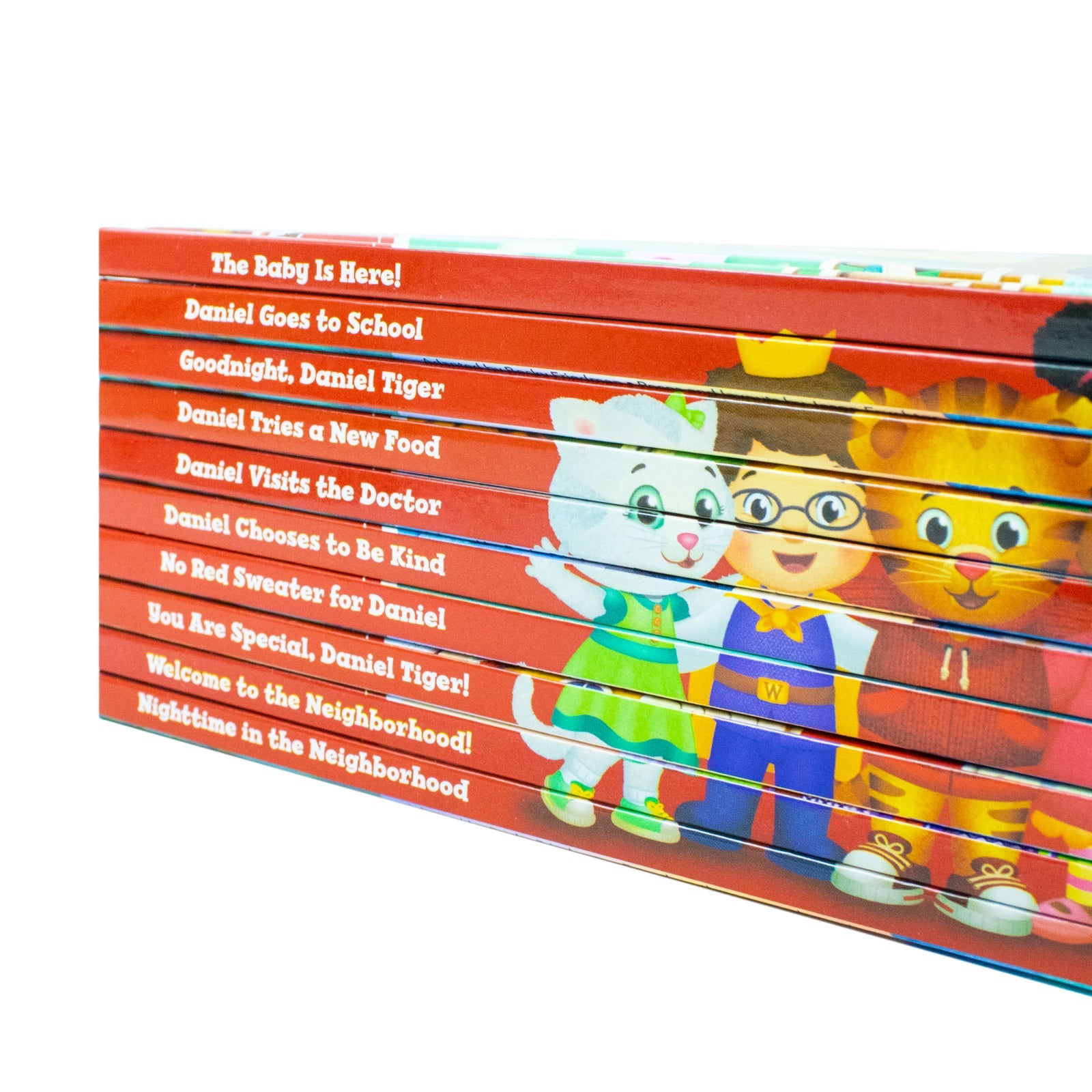 Daniel Tiger's Story Box - 10 Great Storybooks Inside! (Includes 30 Stickers)