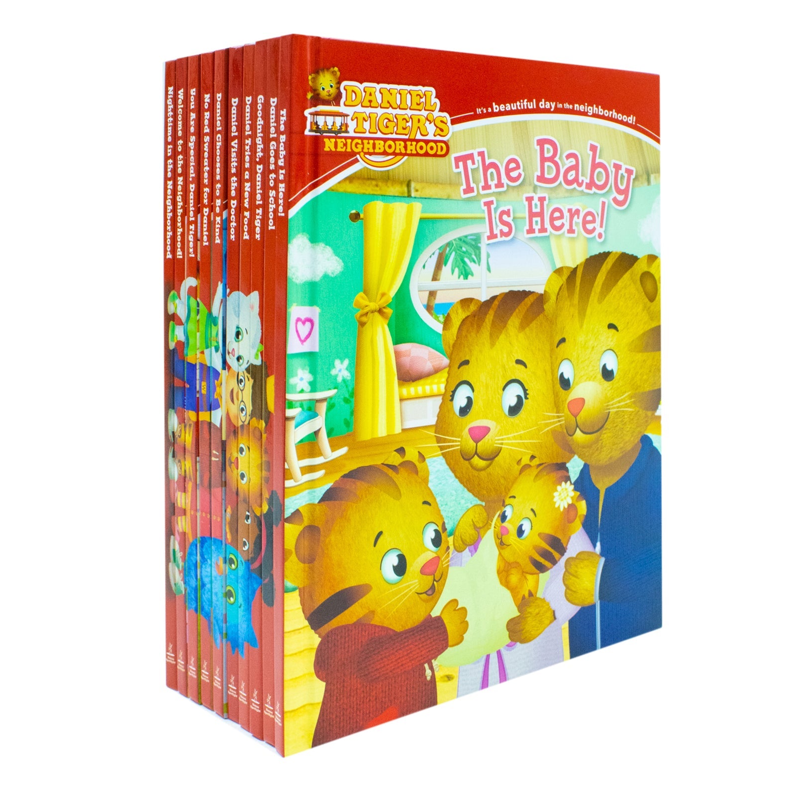 Daniel Tiger's Story Box - 10 Great Storybooks Inside! (Includes 30 Stickers)