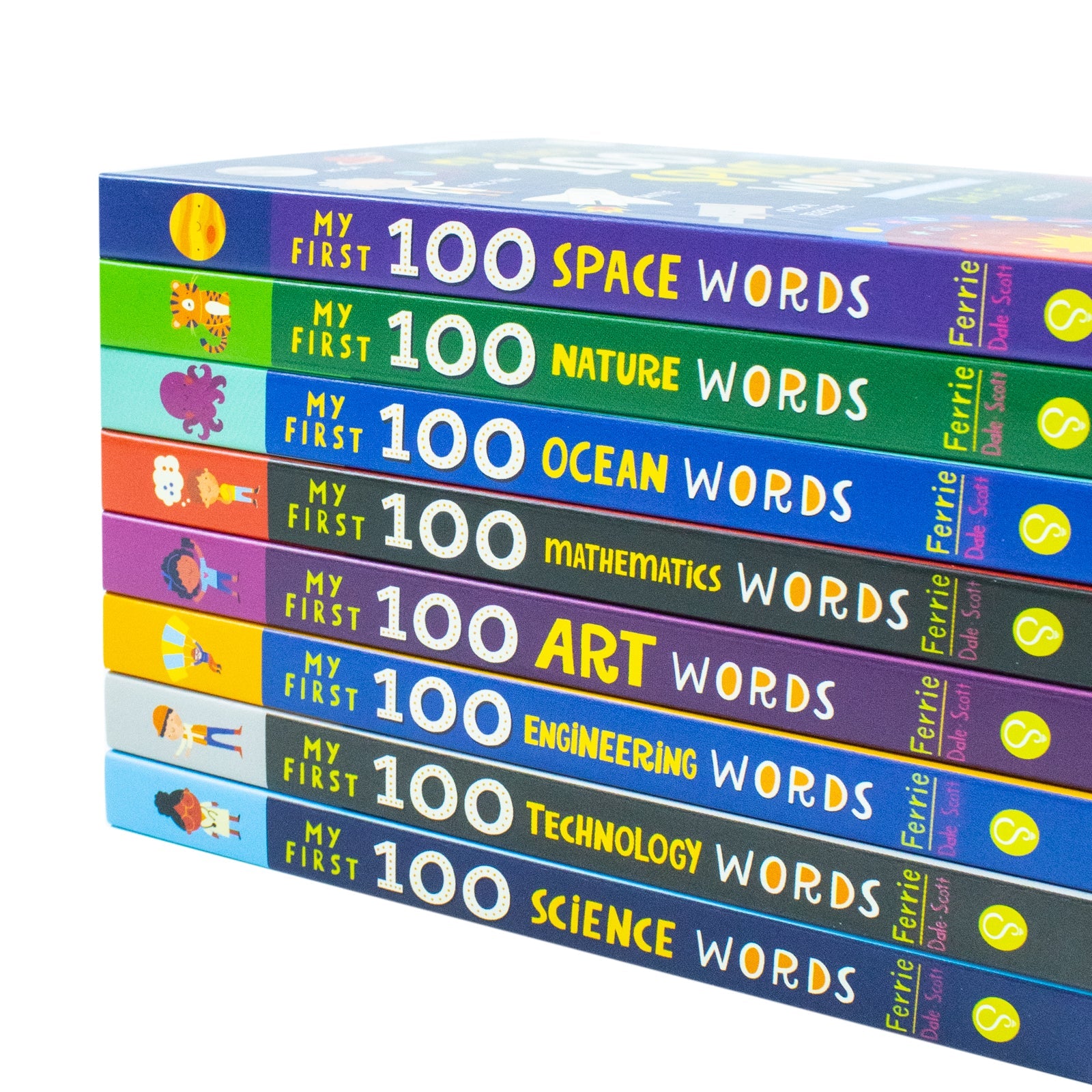 My First STEAM + Words Library 8 Book Collection Boxed Set By Chris Ferrie