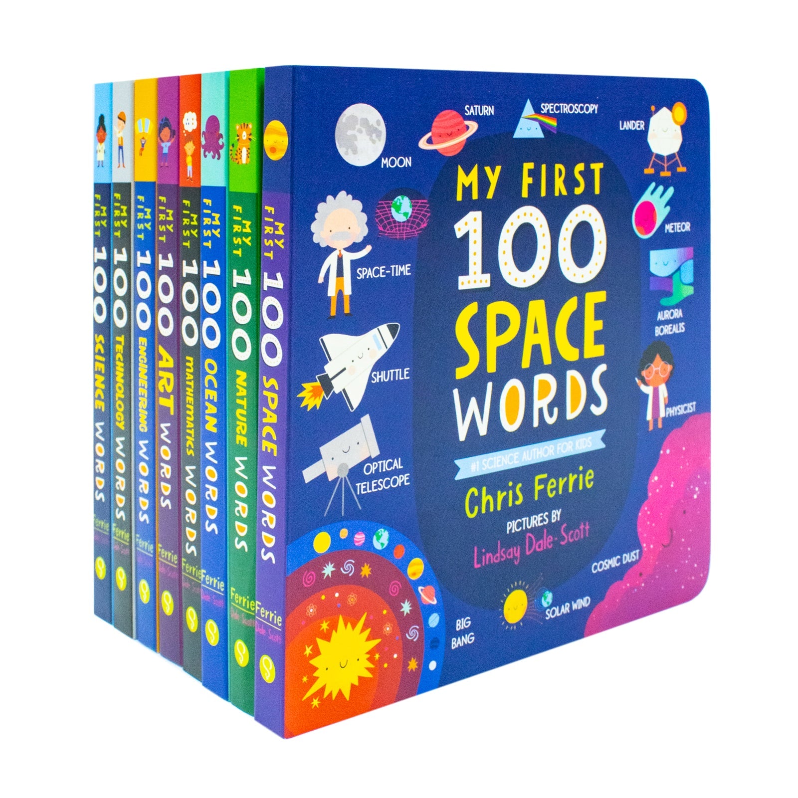 My First STEAM + Words Library 8 Book Collection Boxed Set By Chris Ferrie