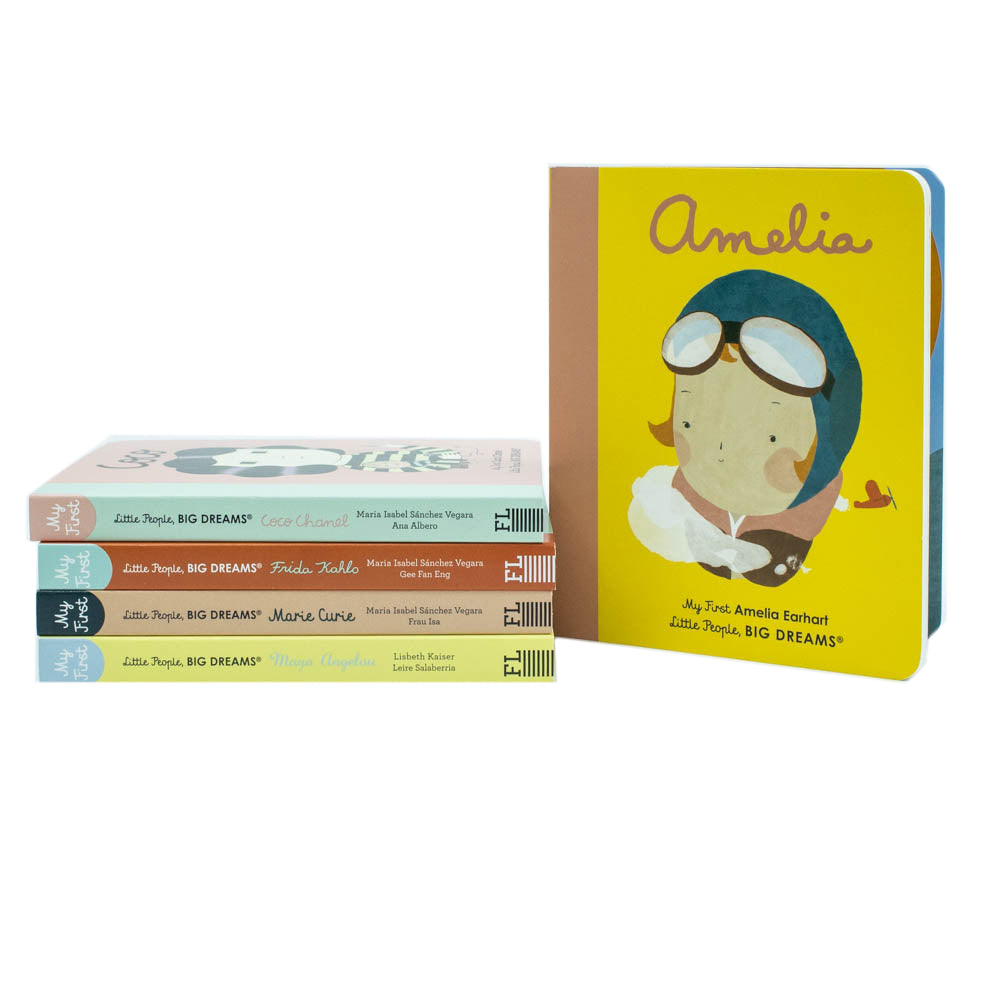 Little People, Big Dreams, 5 Books Set Collection: Coco, Frida, Maya, Amelia - Inspiring Biographies for Young Readers & Education