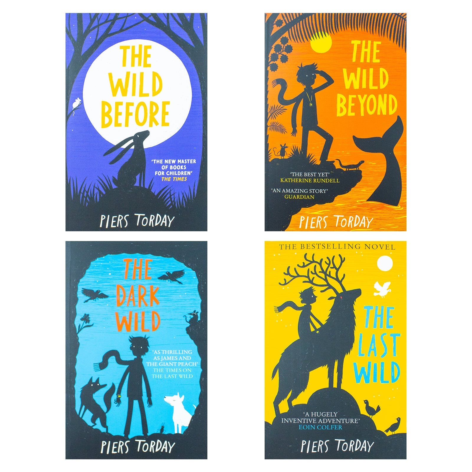 The Last Wild Complete 4 Book Collection Box Set by Piers Torday - Adventure Fantasy for Children Aged 9+ with The Wild Beyond & The Dark Wild