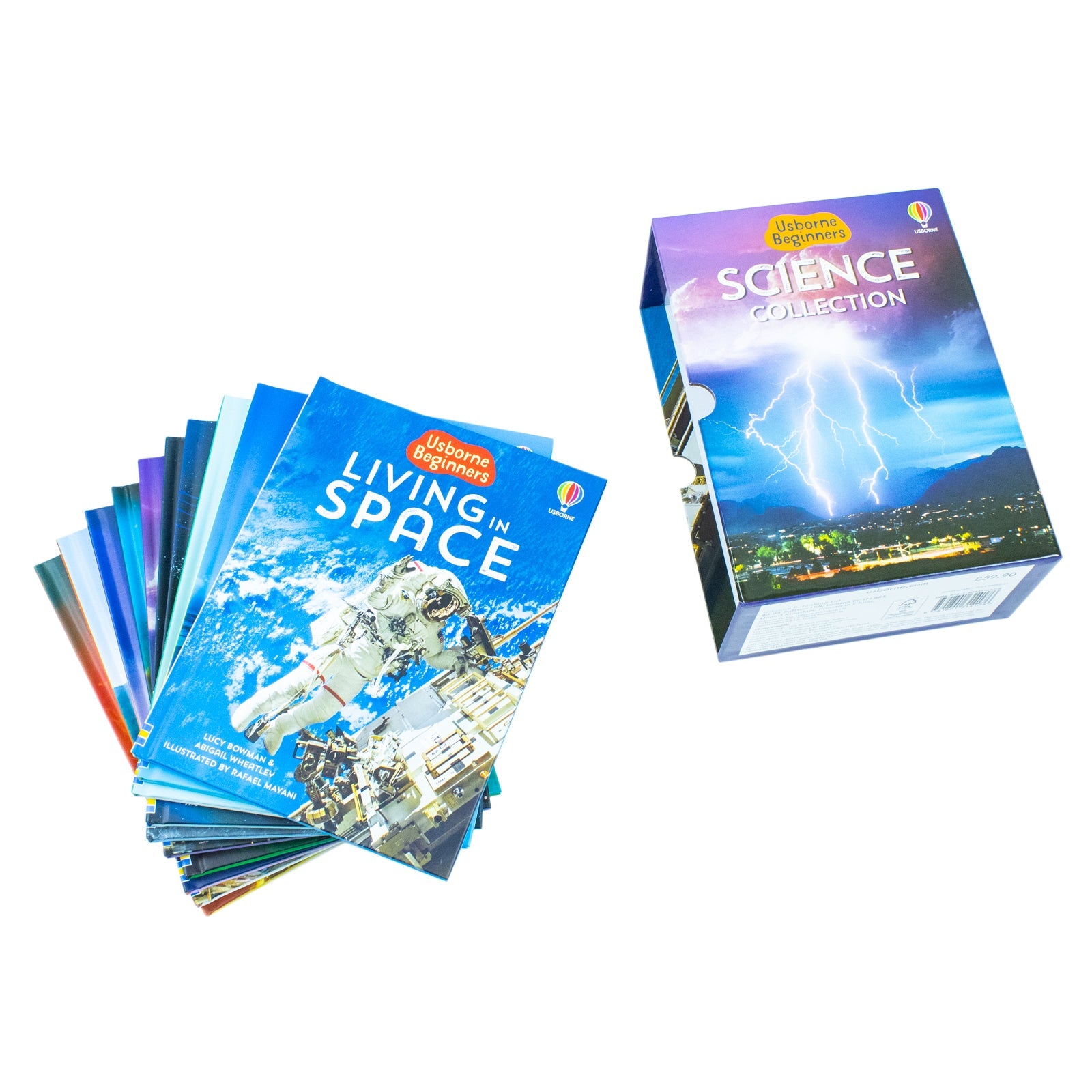 Usborne Beginners Science Series Collection 10 Books Box Set