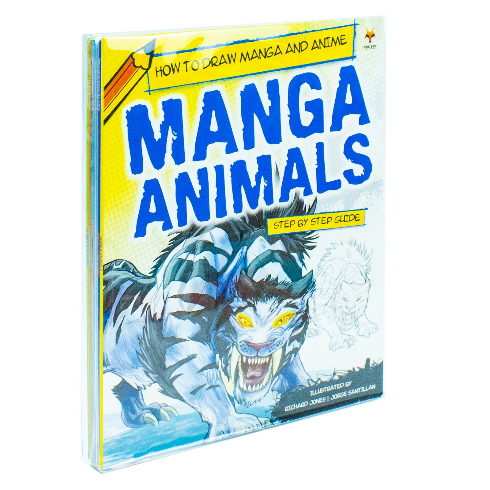 Step By Step Guide How To Draw Manga and Anime For Beginners 6 Books Set Collection: (Animals, Dinosaurs, Dragons, Matiral Arts Figures, Monsters, Superheroes)