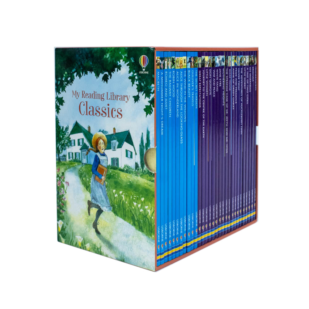 Usborne My Reading Library Classics 30 Books Box Children Collection Set