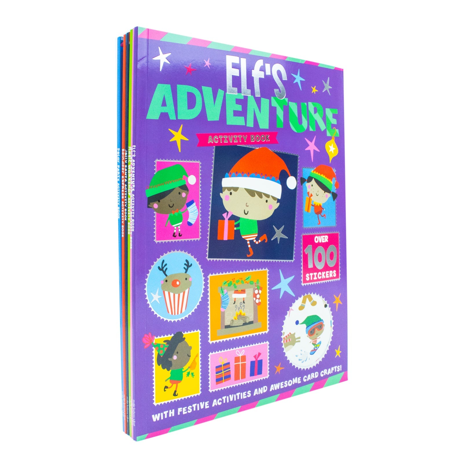 Children's Christmas Activity Fun 6 Books Collection Set