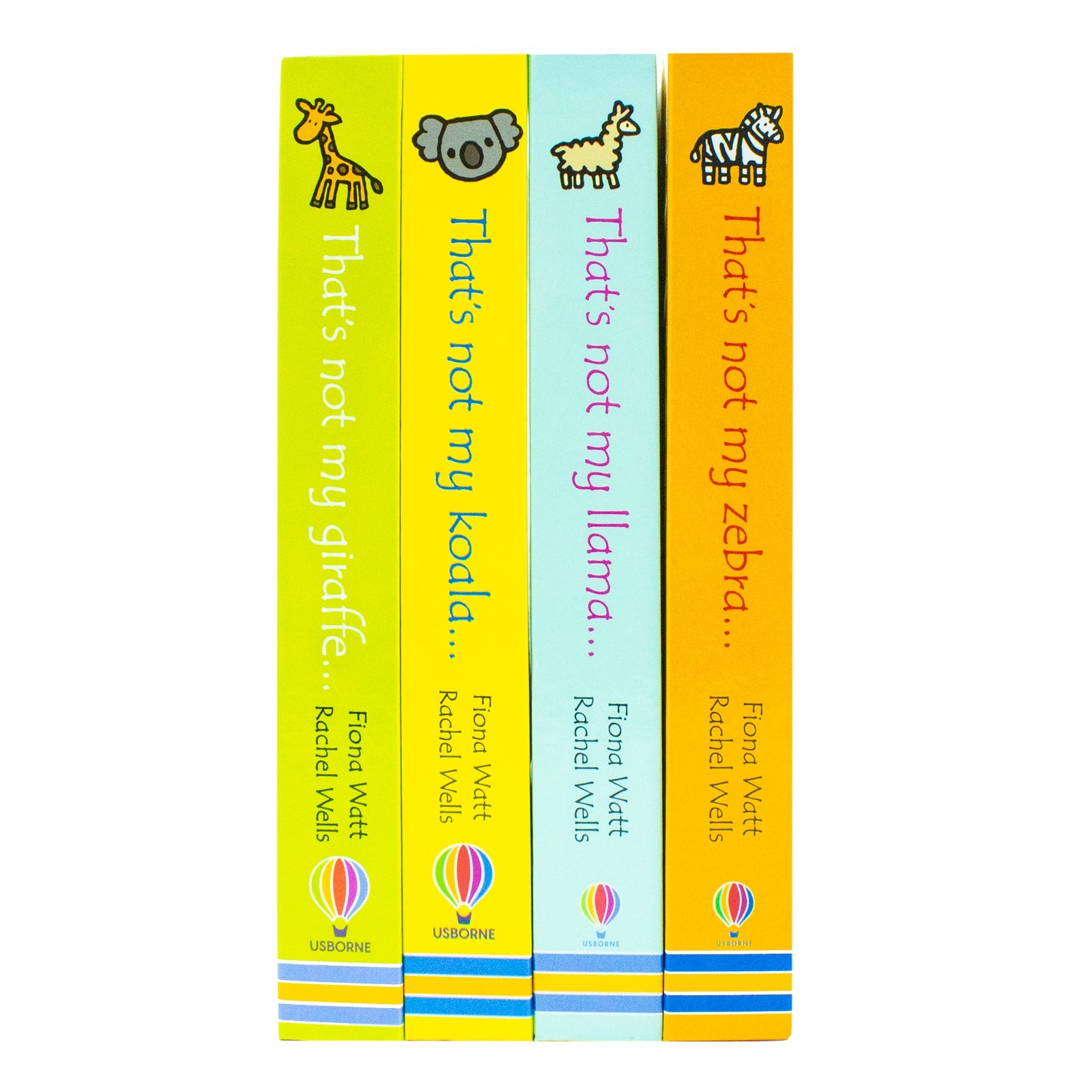 Usborne Touchy-Feely That's Not My Zoo Collection: Zebra & Friends - Interactive Board Books for Kids, Toddlers, Early Learning & Sensory Fun