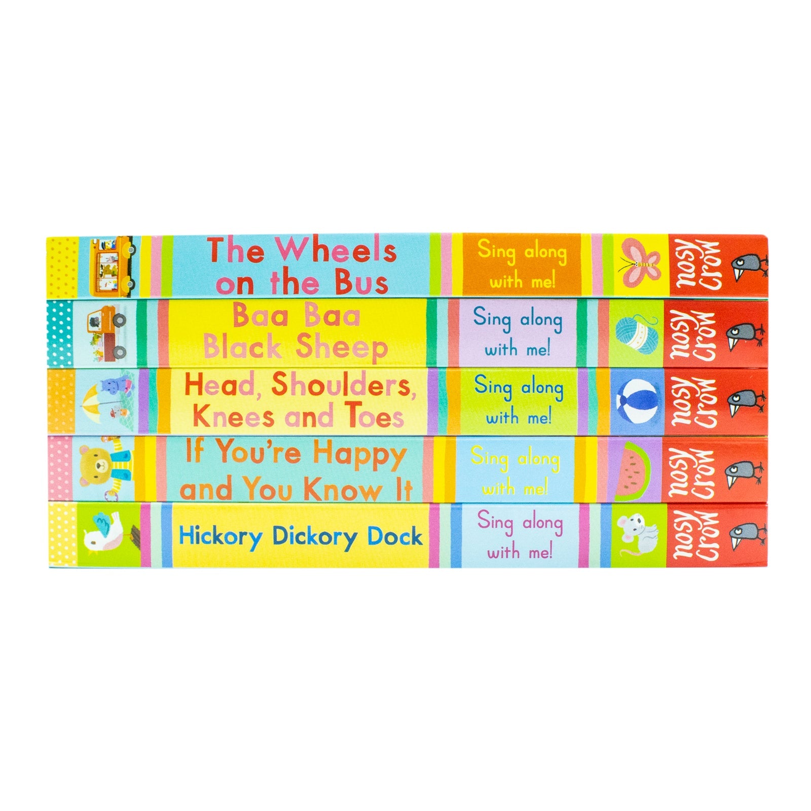 Sing Along with me Series 5 Books Collection Set By Yu-hsuan Huang