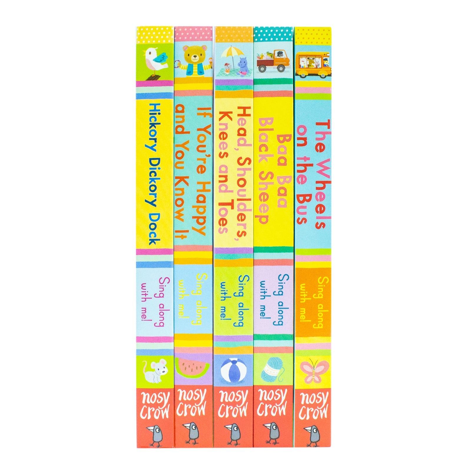 Sing Along with me Series 5 Books Collection Set By Yu-hsuan Huang