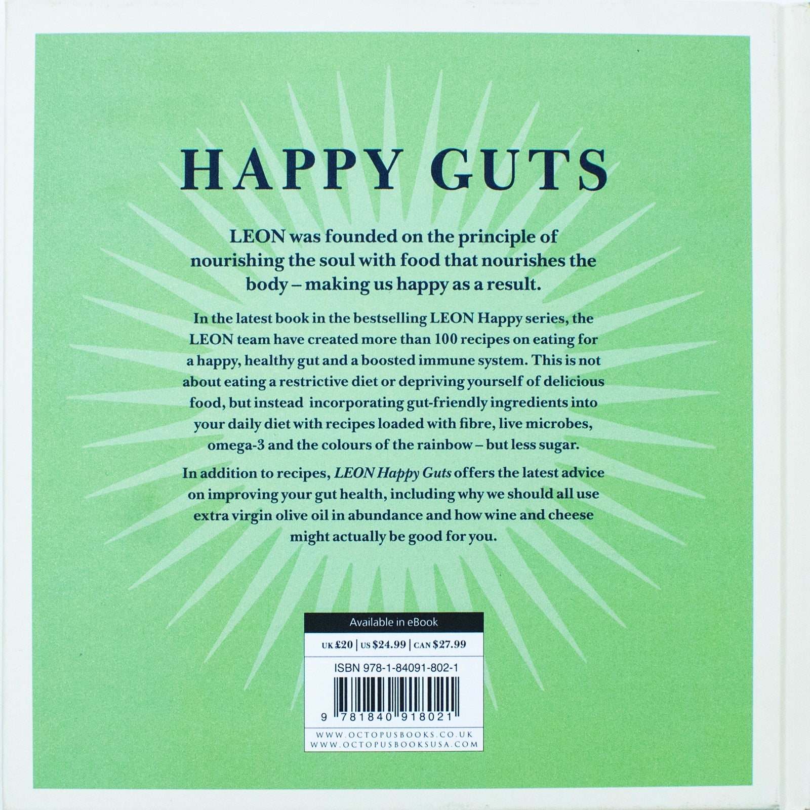 Happy Leons: Leon Happy Guts: Recipes to help you live better by Rebecca Seal & John Vincent