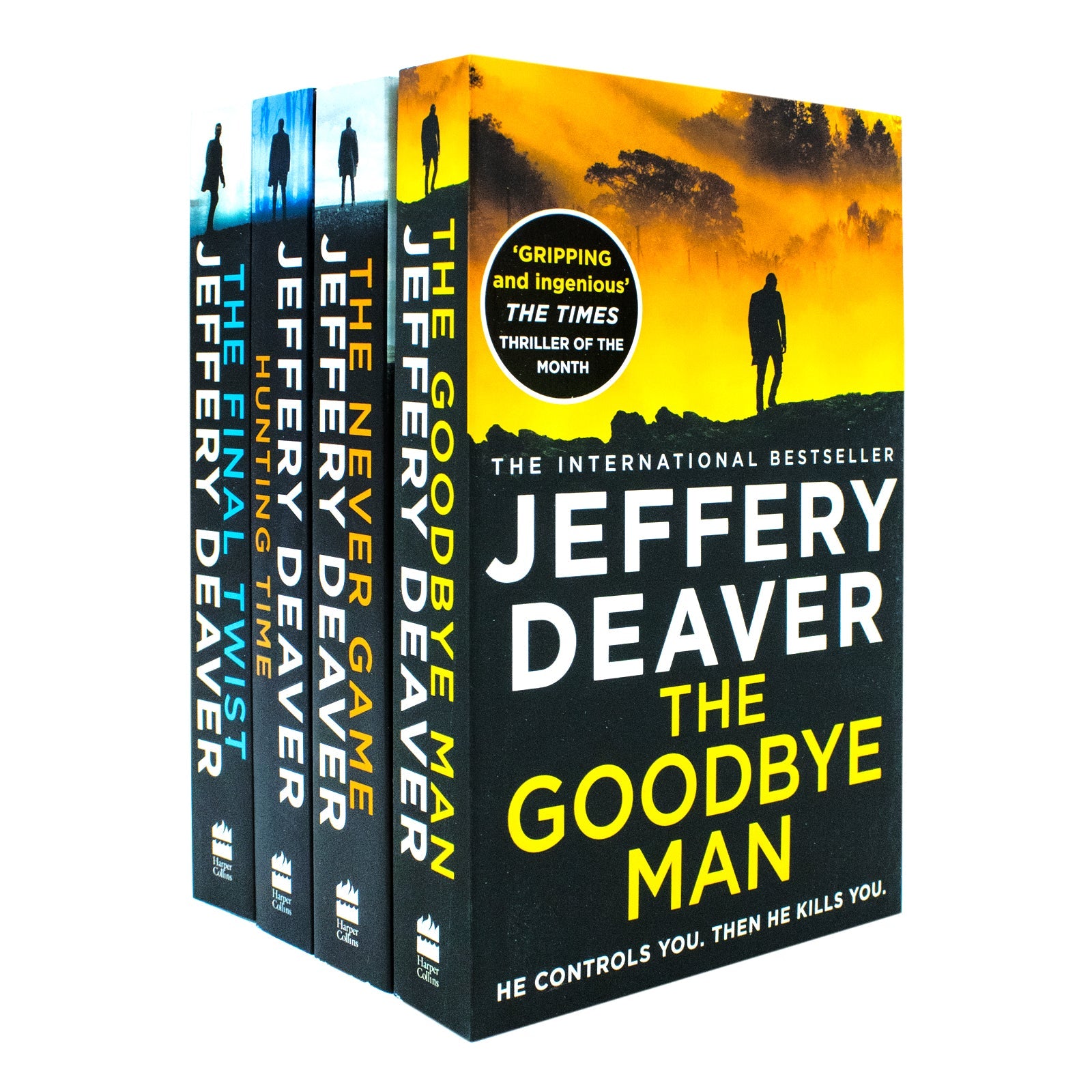 Colter Shaw Thriller Series Collection 4 Book Set By Jeffery Deaver