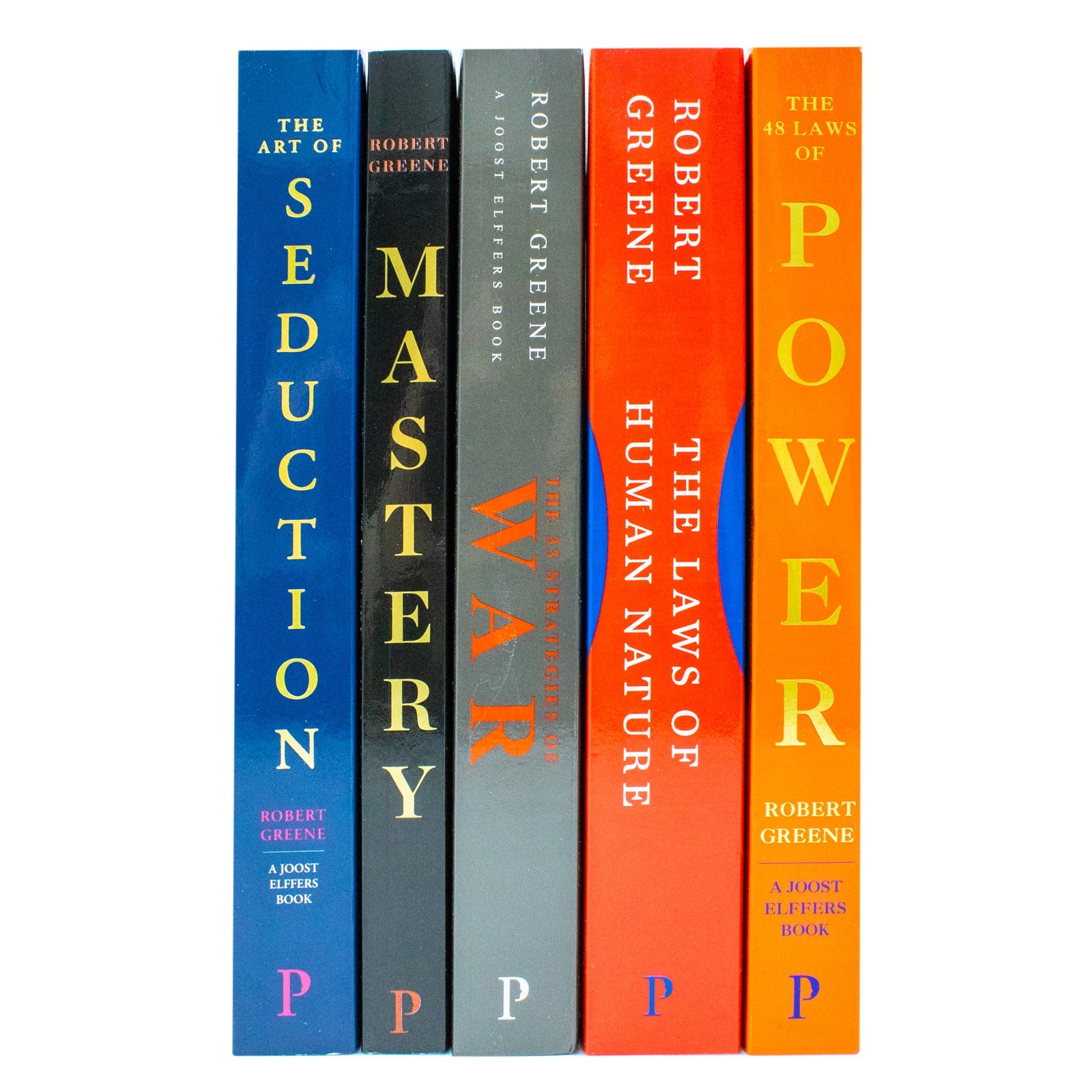 The Modern Machiavellian Series 5 Books Collection Set (The 48 Laws Of Power, The Art of Seduction, Mastery, The Laws of Human Nature & 1 More)