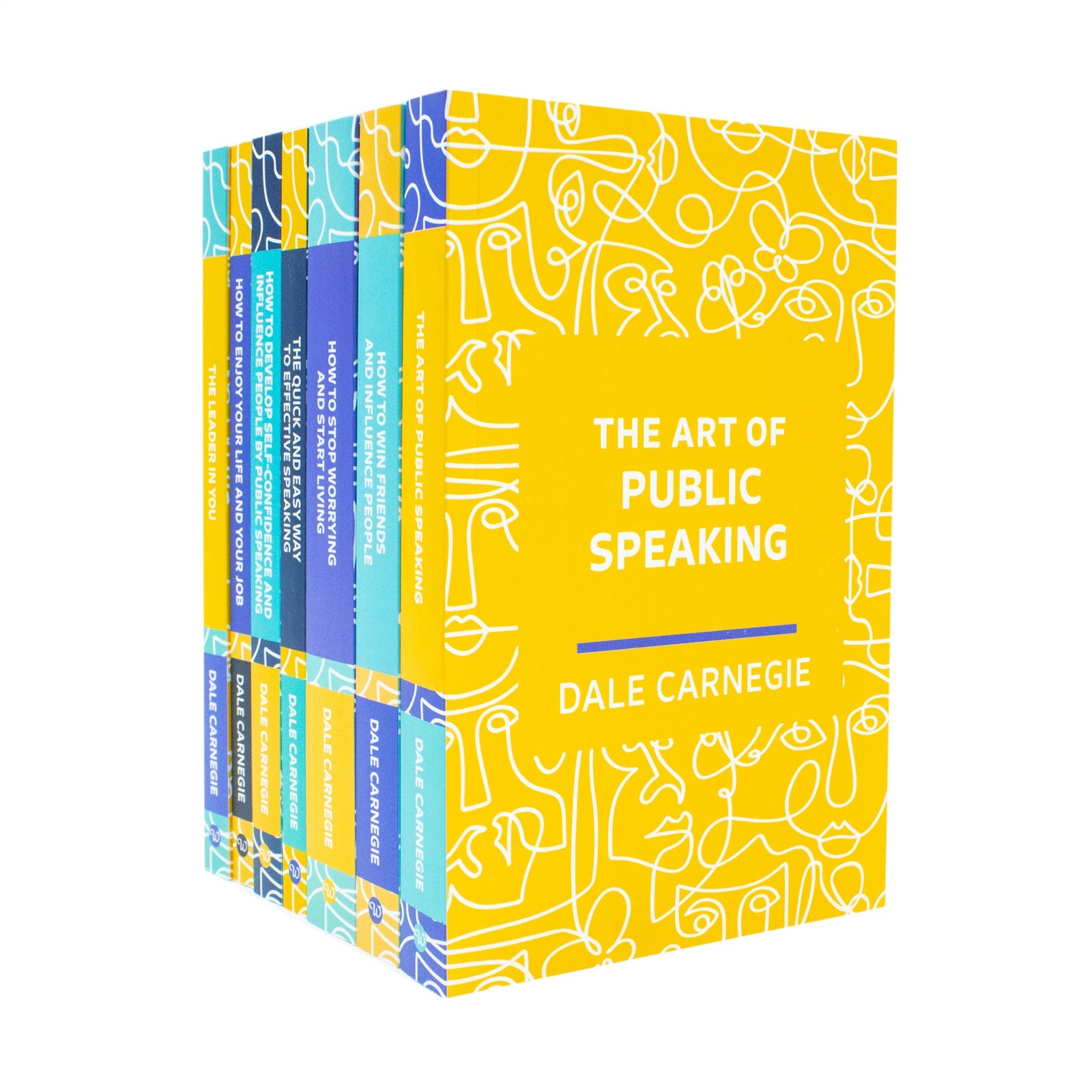 Dale Carnegie 7 Books Set in Paperback for Personal Development - Transform Your Life with Proven Self-Help Classics Today