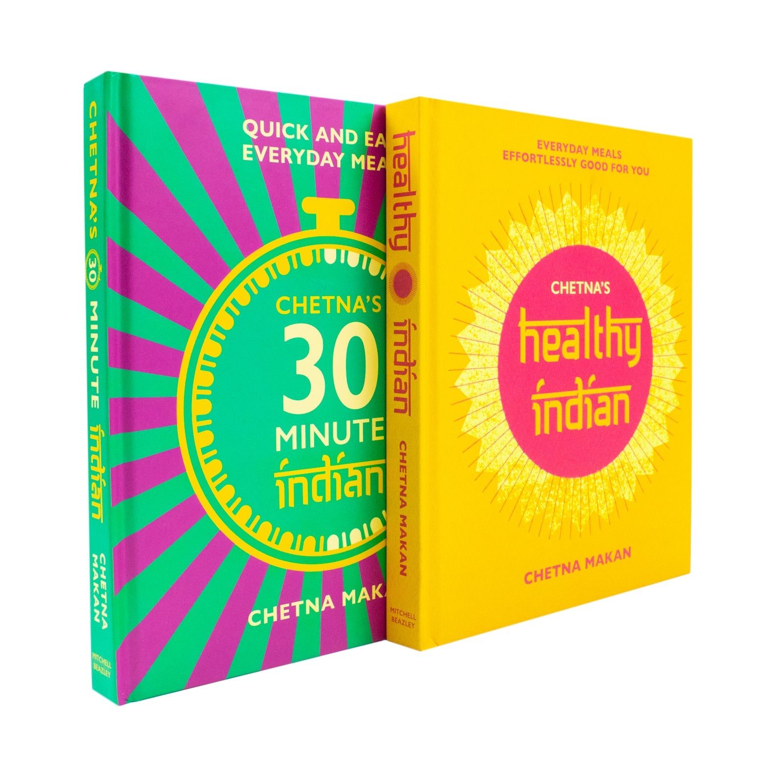 Chetna Makan Collection 2 Books Set (Chetna's Healthy Indian, Chetna's 30-minute Indian)