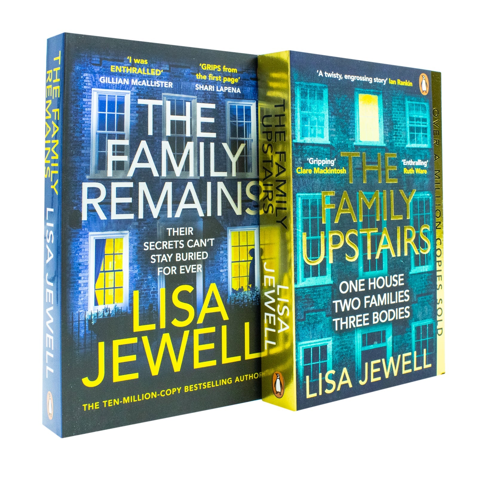 The Family Upstairs Series: 2-Book Collection Set by Lisa Jewell (Includes The Family Remains, The Family Upstairs)