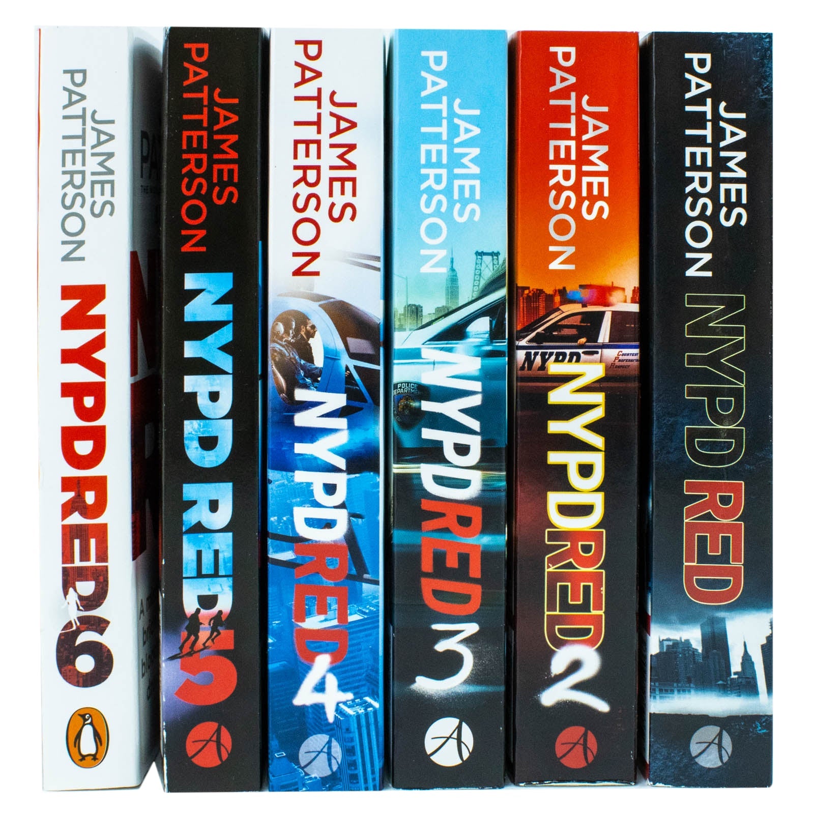 James Patterson NYPD Red Series Collection 1-6 Books Set