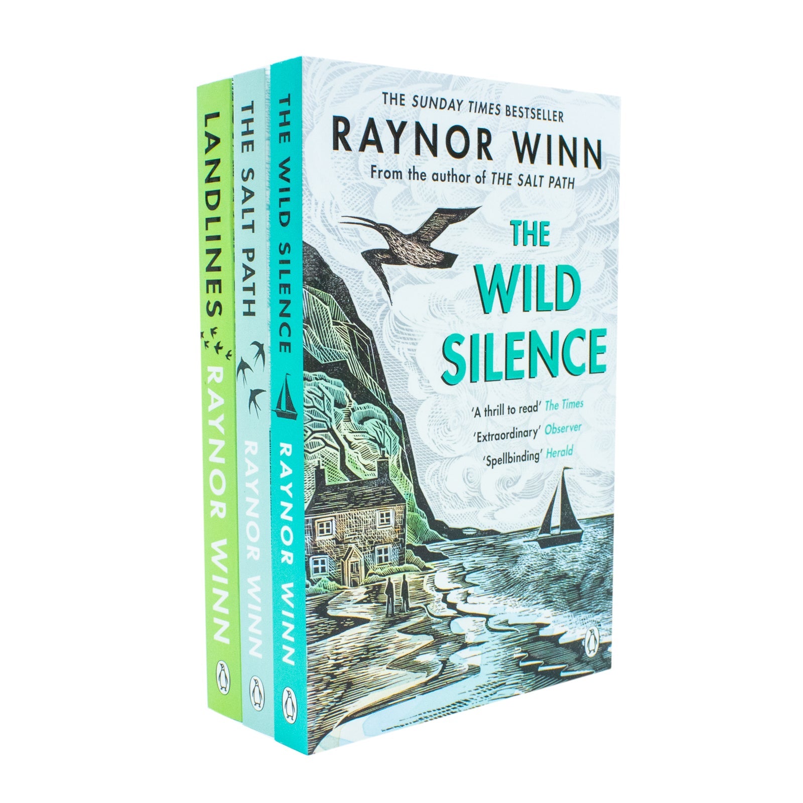 Explore the Raynor Winn Collection, 3 Travel Memoirs in Paperback Format for Ages 12+ that Inspire Adventurous Journeys and Experiences