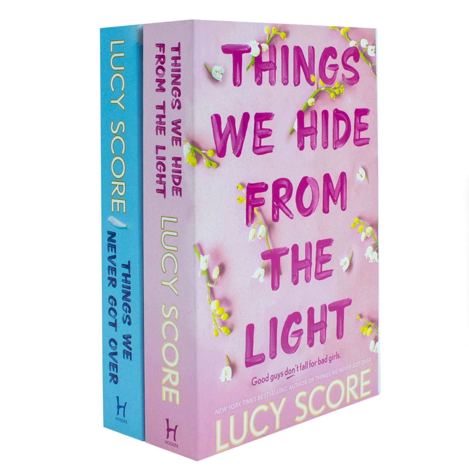 Lucy Score Knockemout Series Collection 2 Books Set (Things We Never Got Over, Things We Hide From The Light)