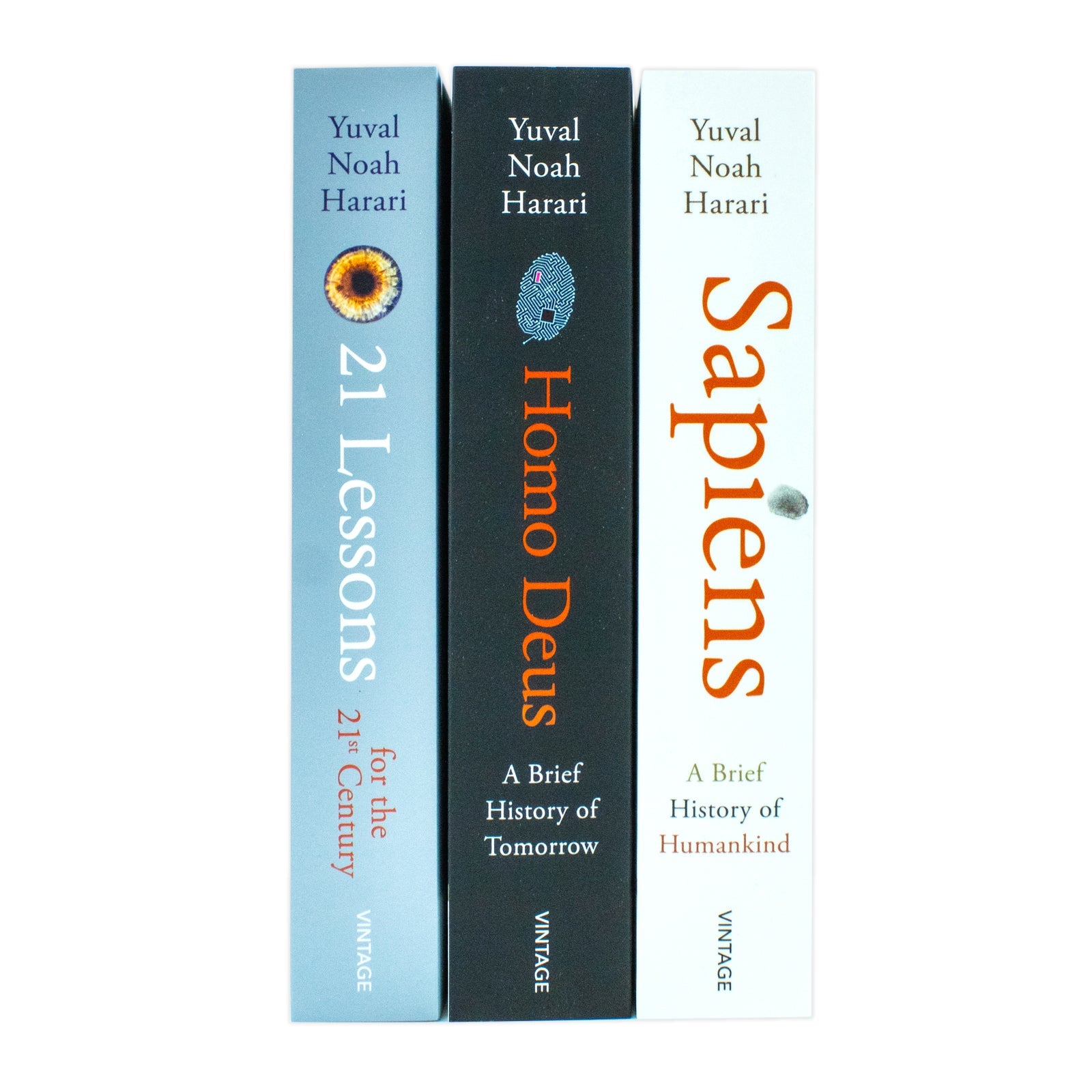 Yuval Noah Harari 3 books Collection Set (Sapiens, Homo Deus, 21 Lessons)