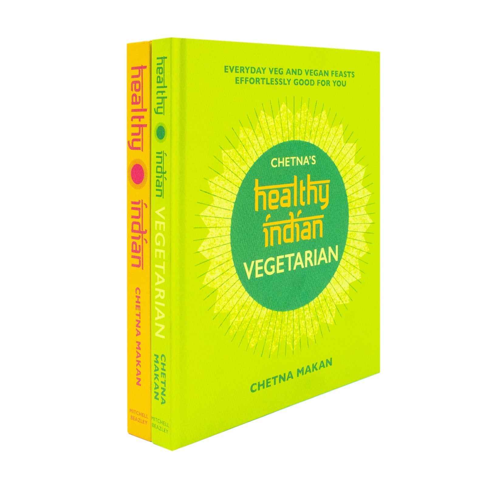 Chetnas Healthy Indian and Vegetarian By Chetna Makan 2 Books Collection Set