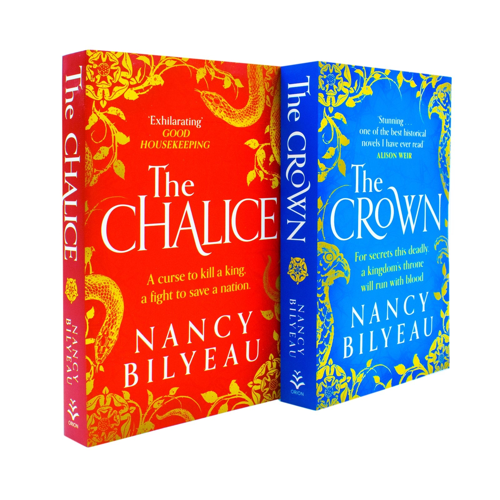 Nancy Bilyeau 2 Book Set (The Crown, The Chalice)