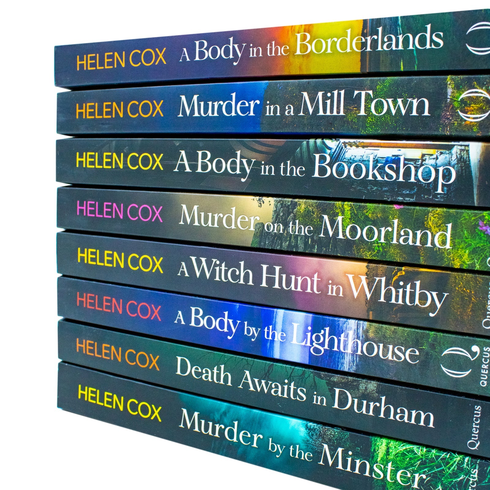 The Kitt Hartley Yorkshire Mysteries Series 8 Books Collection Set By Helen Cox (Murder by The Minster, Death Awaits in Durham, Murder in a Mill Town, A Body in the Borderlands & More)