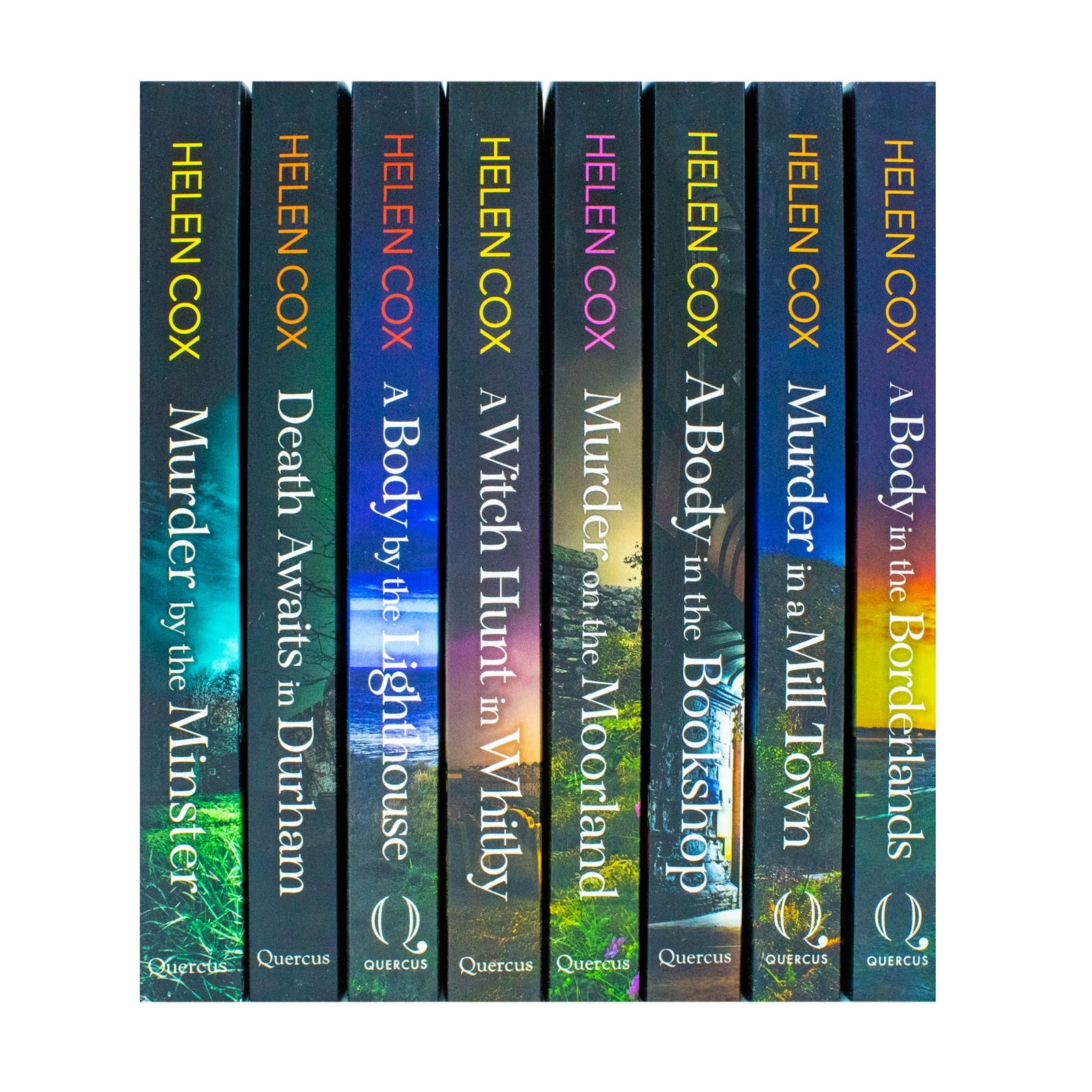 The Kitt Hartley Yorkshire Mysteries Series 8 Books Collection Set By Helen Cox (Murder by The Minster, Death Awaits in Durham, Murder in a Mill Town, A Body in the Borderlands & More)