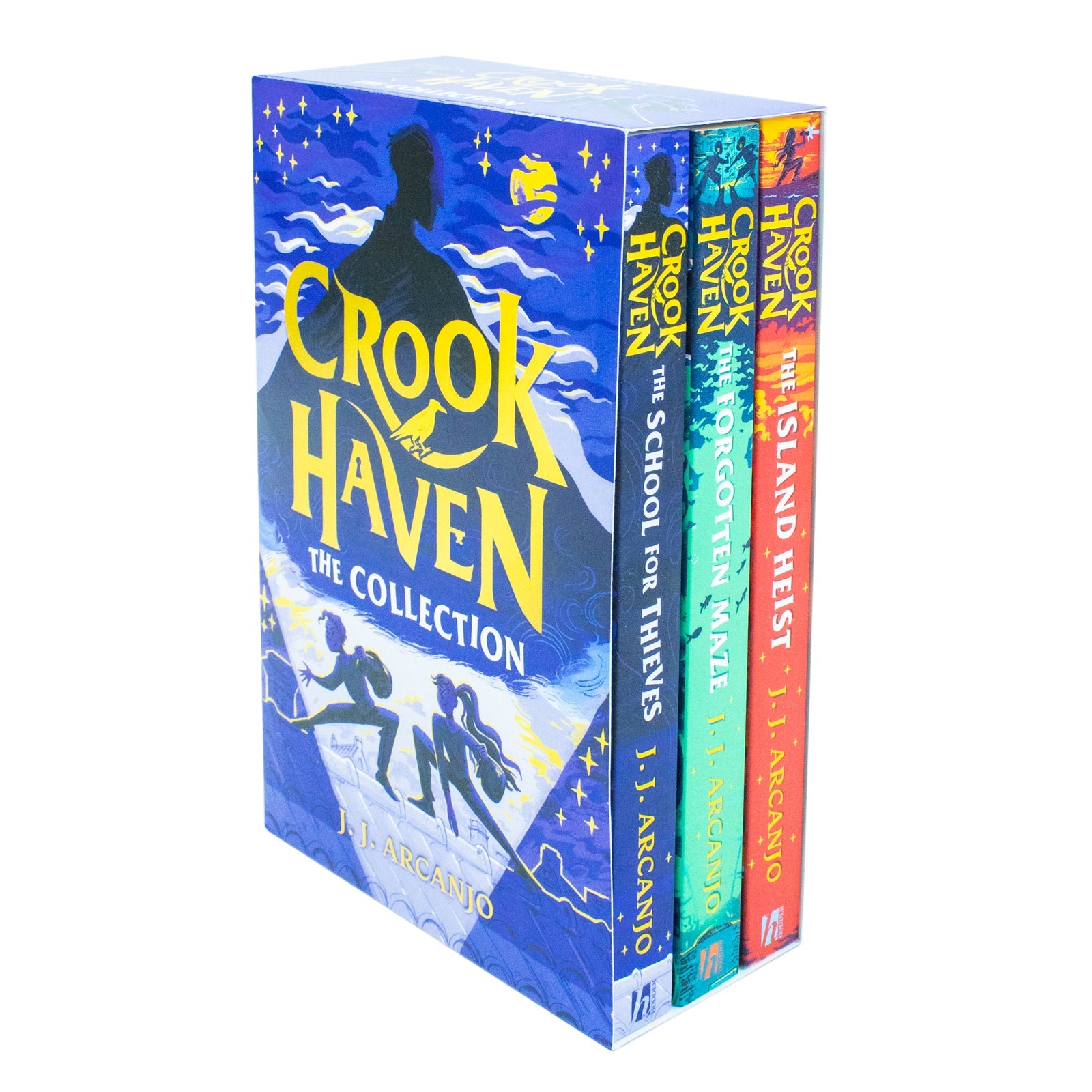 Crookhaven Series By J.J. Arcanjo 3 Books Collection Box Set - Ages 9+