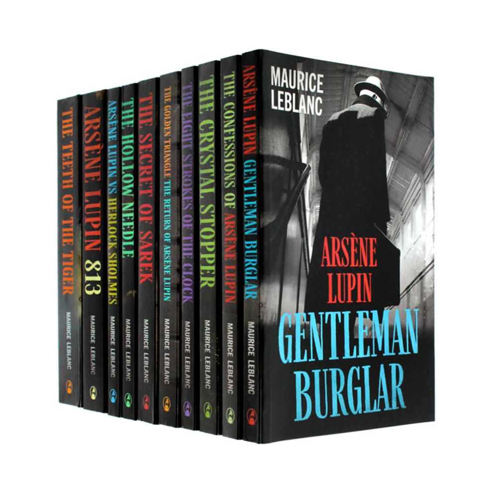 The Complete Collection of Arsene Lupin 10 Books Box Set by Maurice LeBlanc