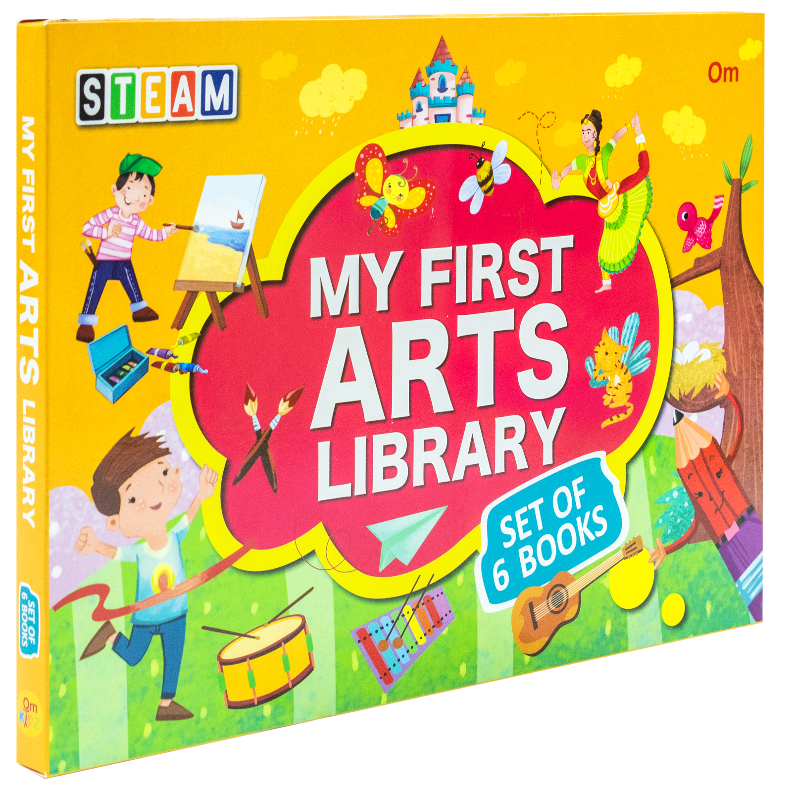 Steam: My First Arts Library 6 Books Collection Set [Level 1 - 3] by Swayam Ganguly