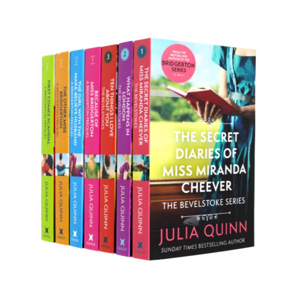 Tom Thorne Novels Bevelstoke & Bridgerton Prequels Rokesbys Series 7 Books Collection Set By Julia Quinn (Secret Diaries of Miss Miranda Cheever, What Happens In London, First Comes Scandal & More)