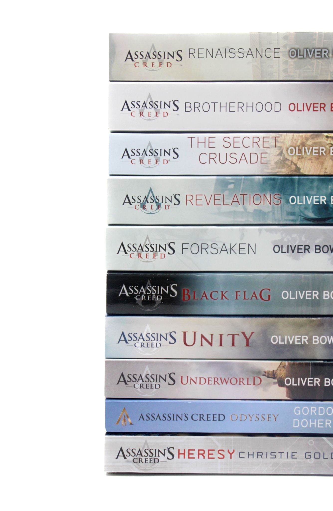 Assassins Creed Official 10 Books Collection Set 1-10 Heresy, Odyssey, Crusade