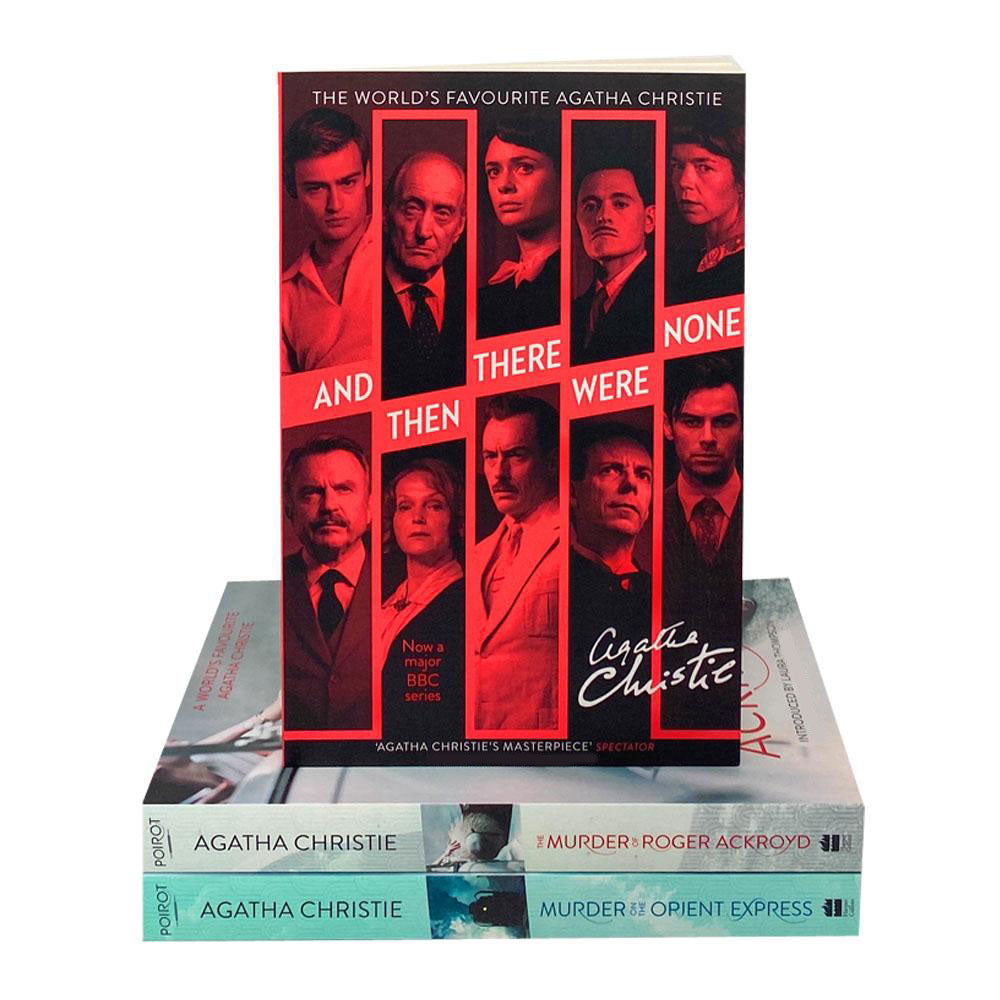 Agatha Christie Orient Express 3 Books Collection Box Set