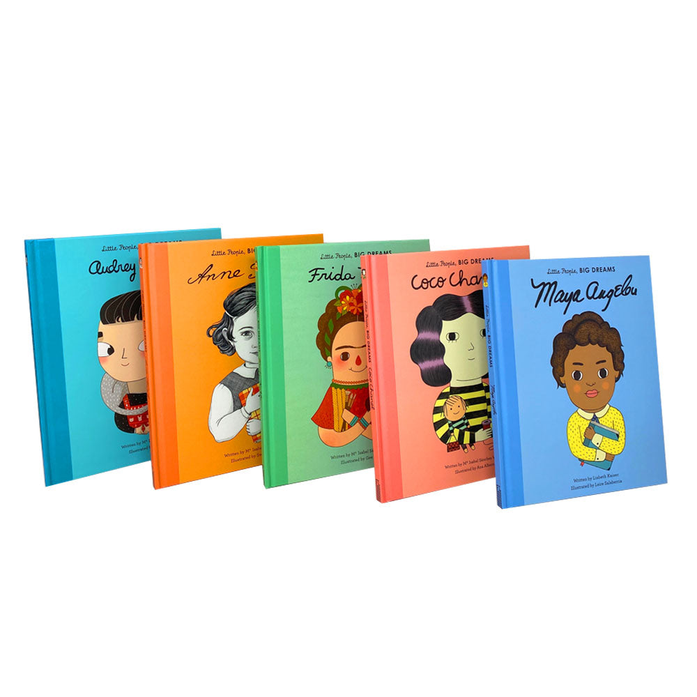 Little People, Big Dreams Inspiring Artists & Writers 5 Books Collection Box Set